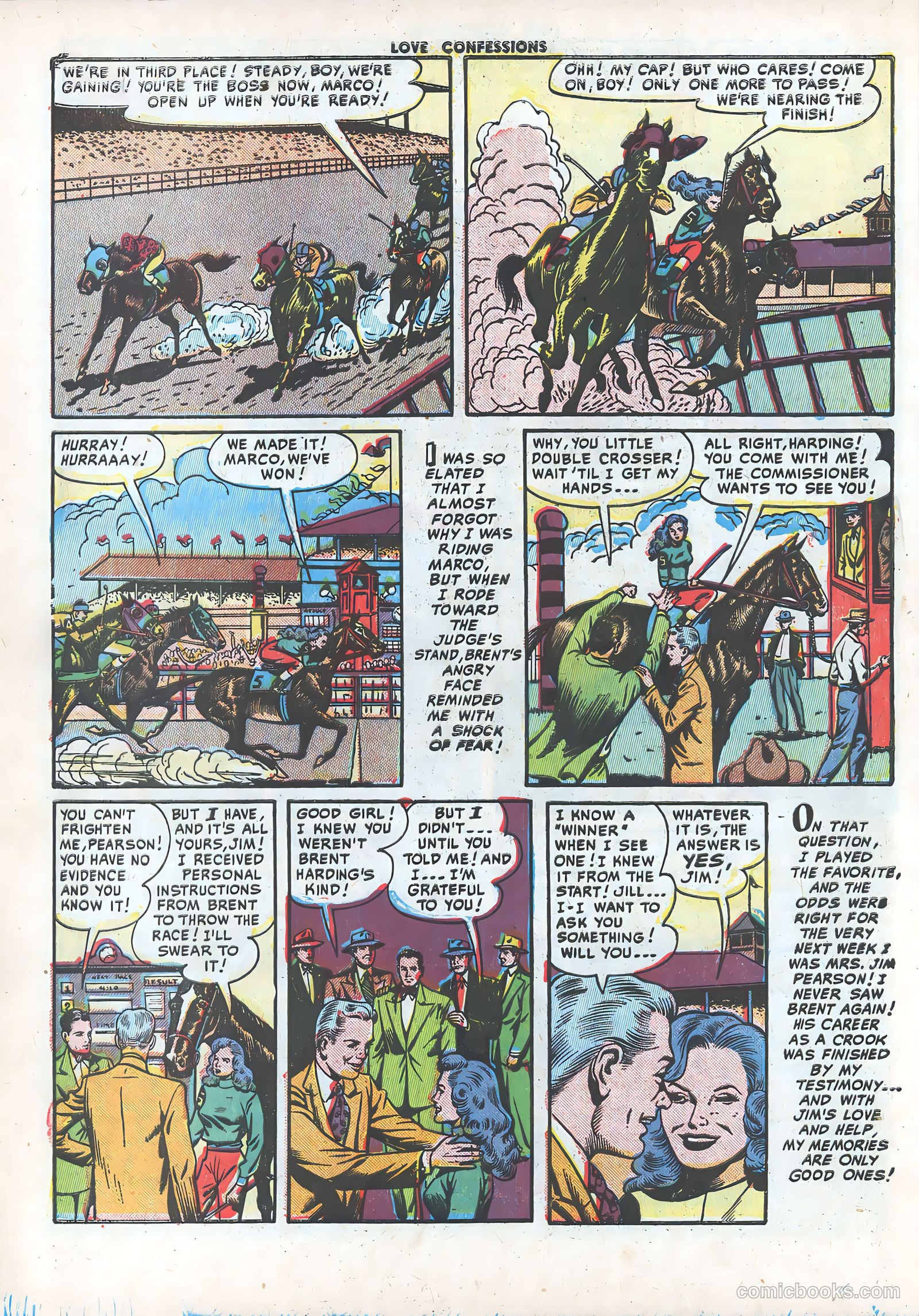 Love Confessions #14 (1951) — page 24 of 36