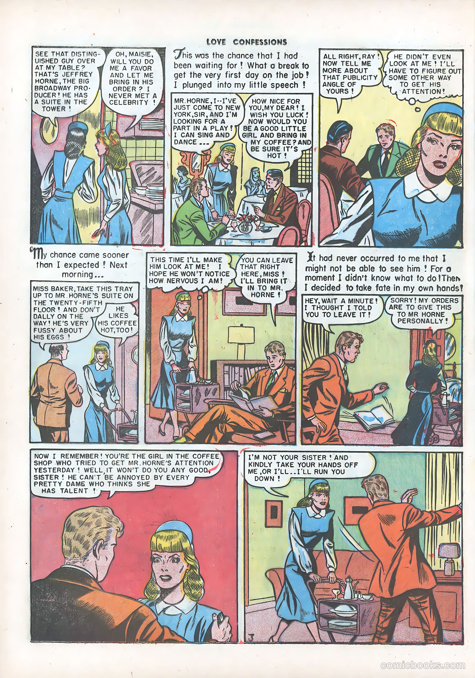 Love Confessions #14 (1951) — page 28 of 36
