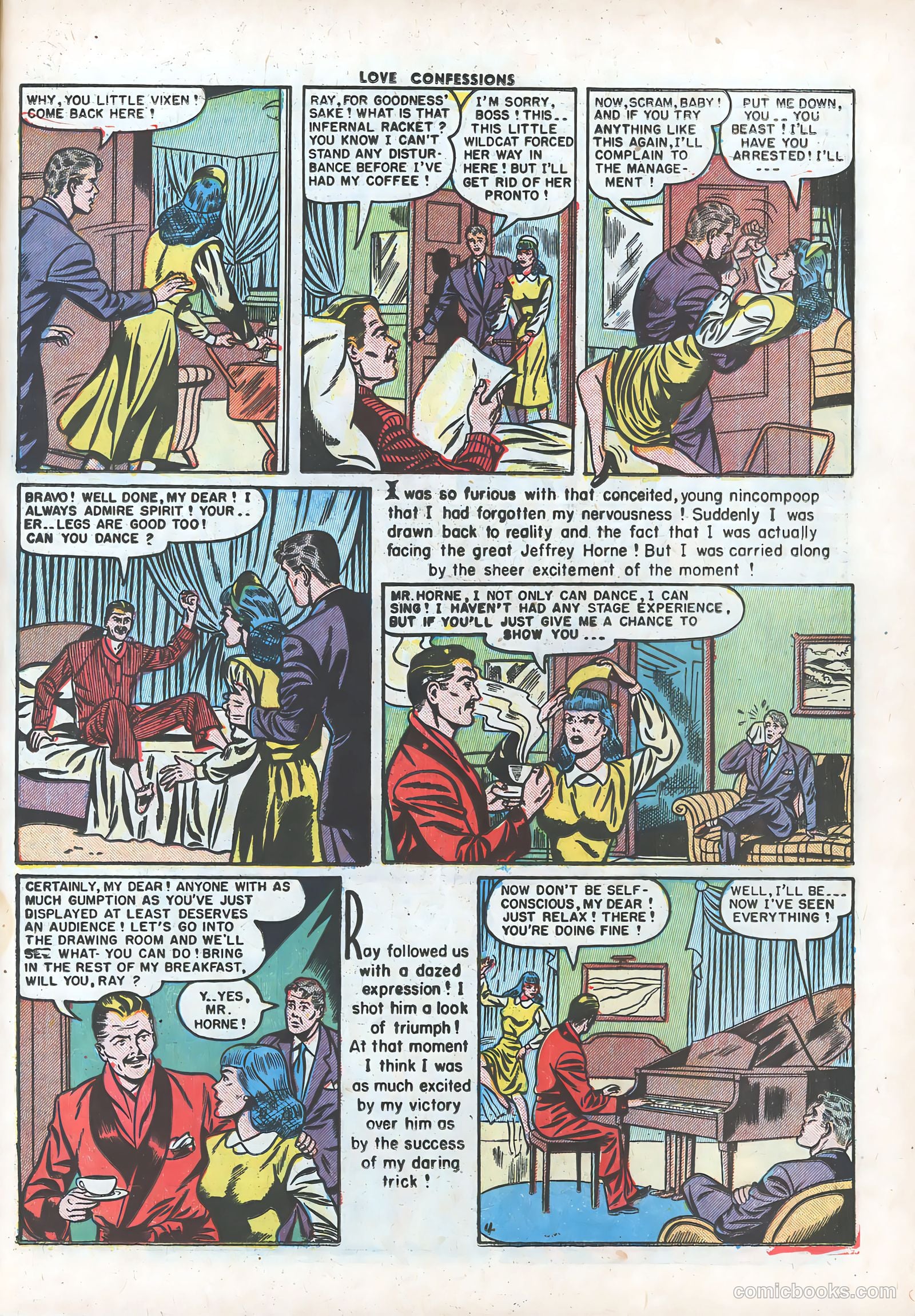 Love Confessions #14 (1951) — page 29 of 36
