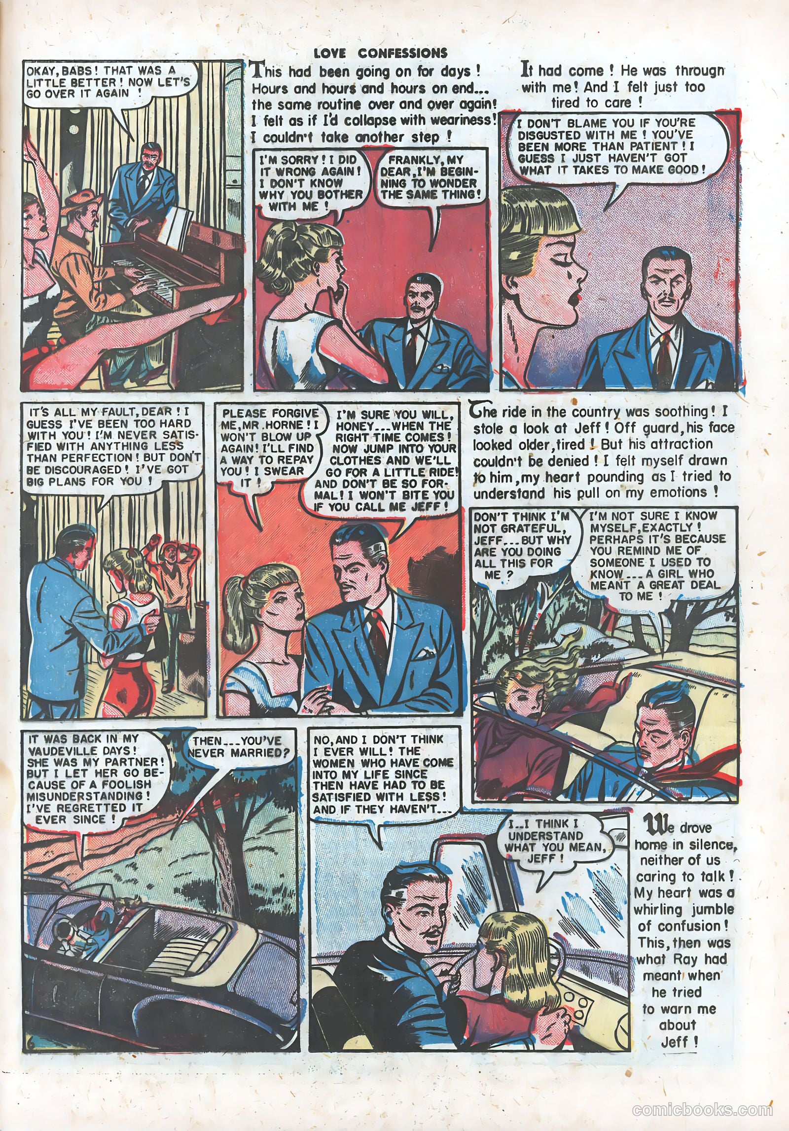 Love Confessions #14 (1951) — page 31 of 36