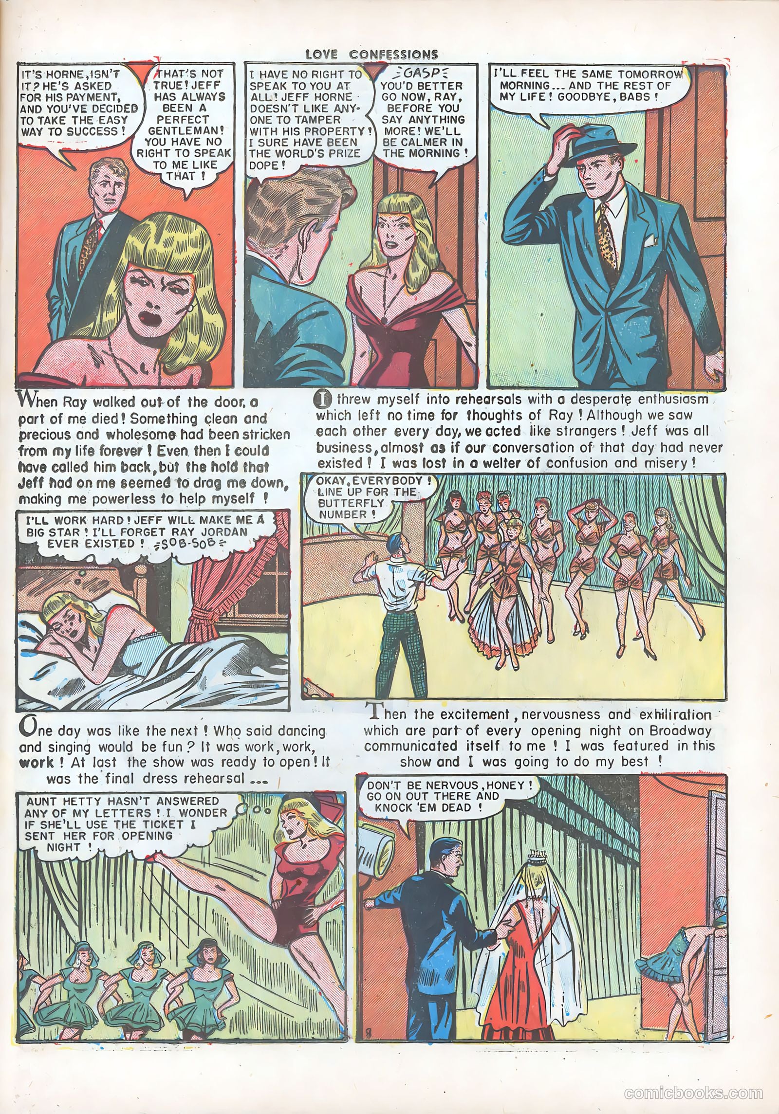 Love Confessions #14 (1951) — page 33 of 36