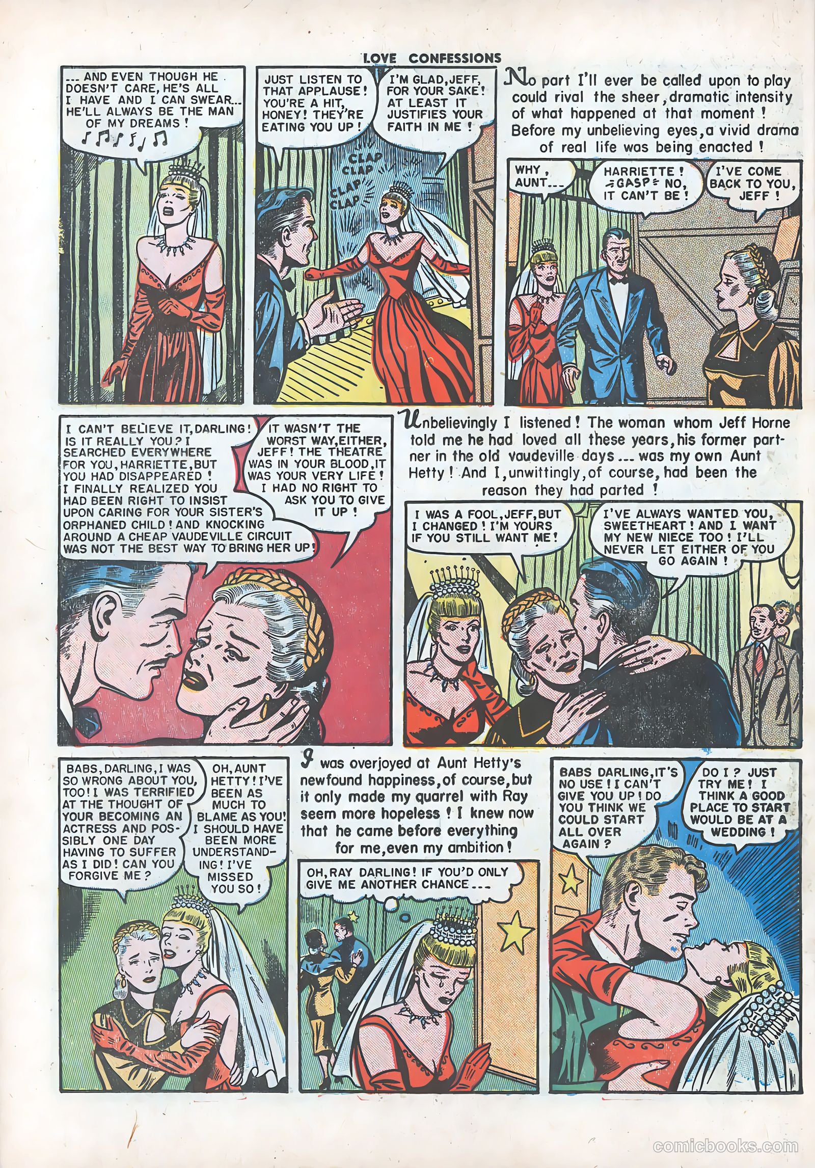 Love Confessions #14 (1951) — page 34 of 36