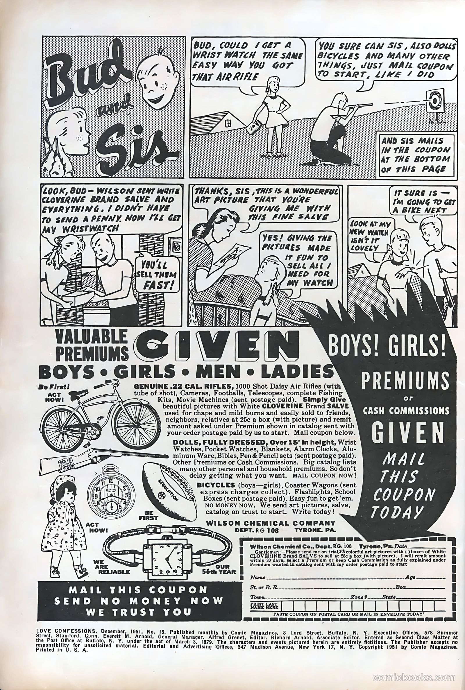 Love Confessions #15 (1951) — page 2 of 37