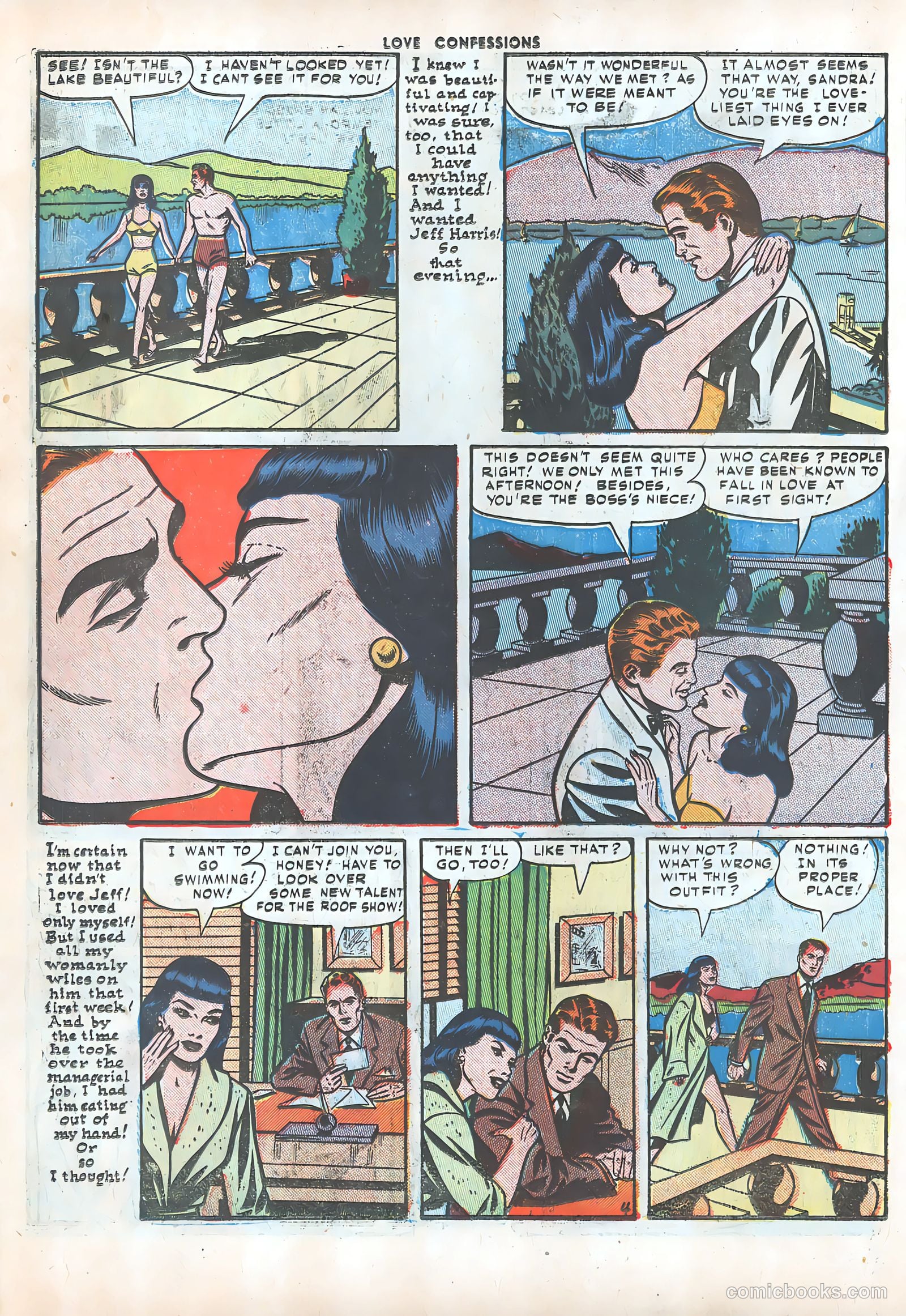 Love Confessions #15 (1951) — page 6 of 37