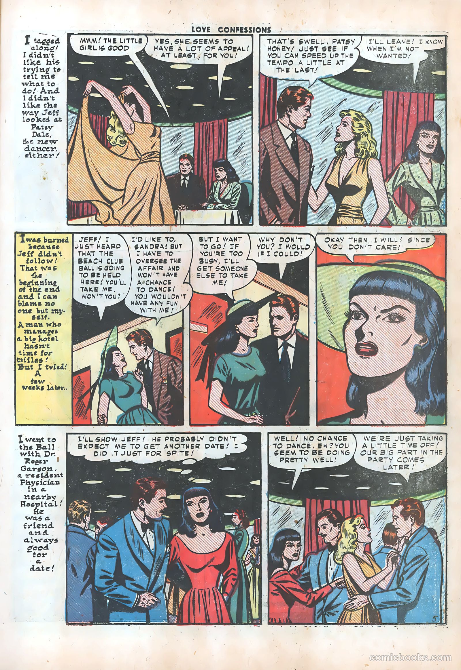 Love Confessions #15 (1951) — page 7 of 37