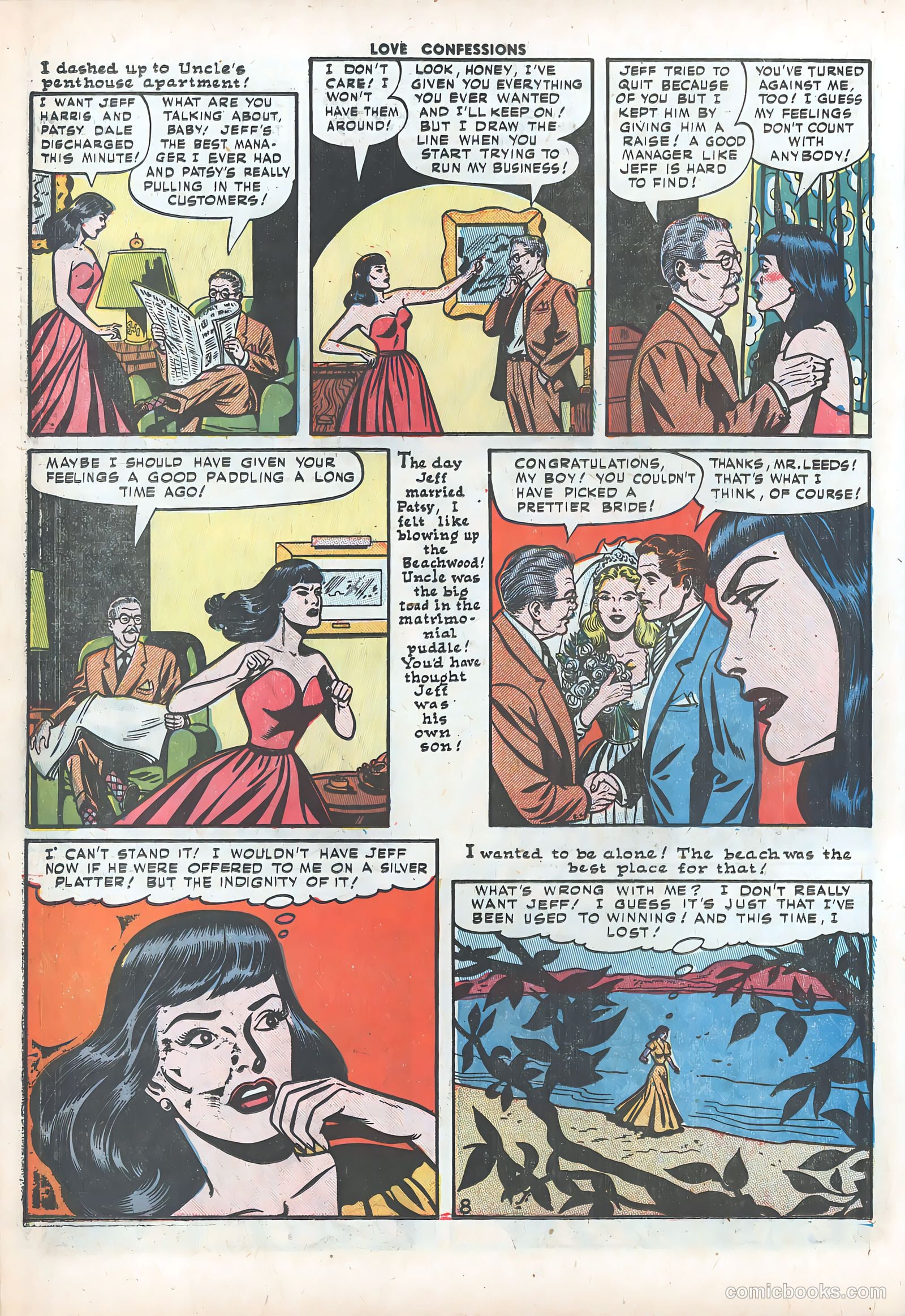 Love Confessions #15 (1951) — page 10 of 37