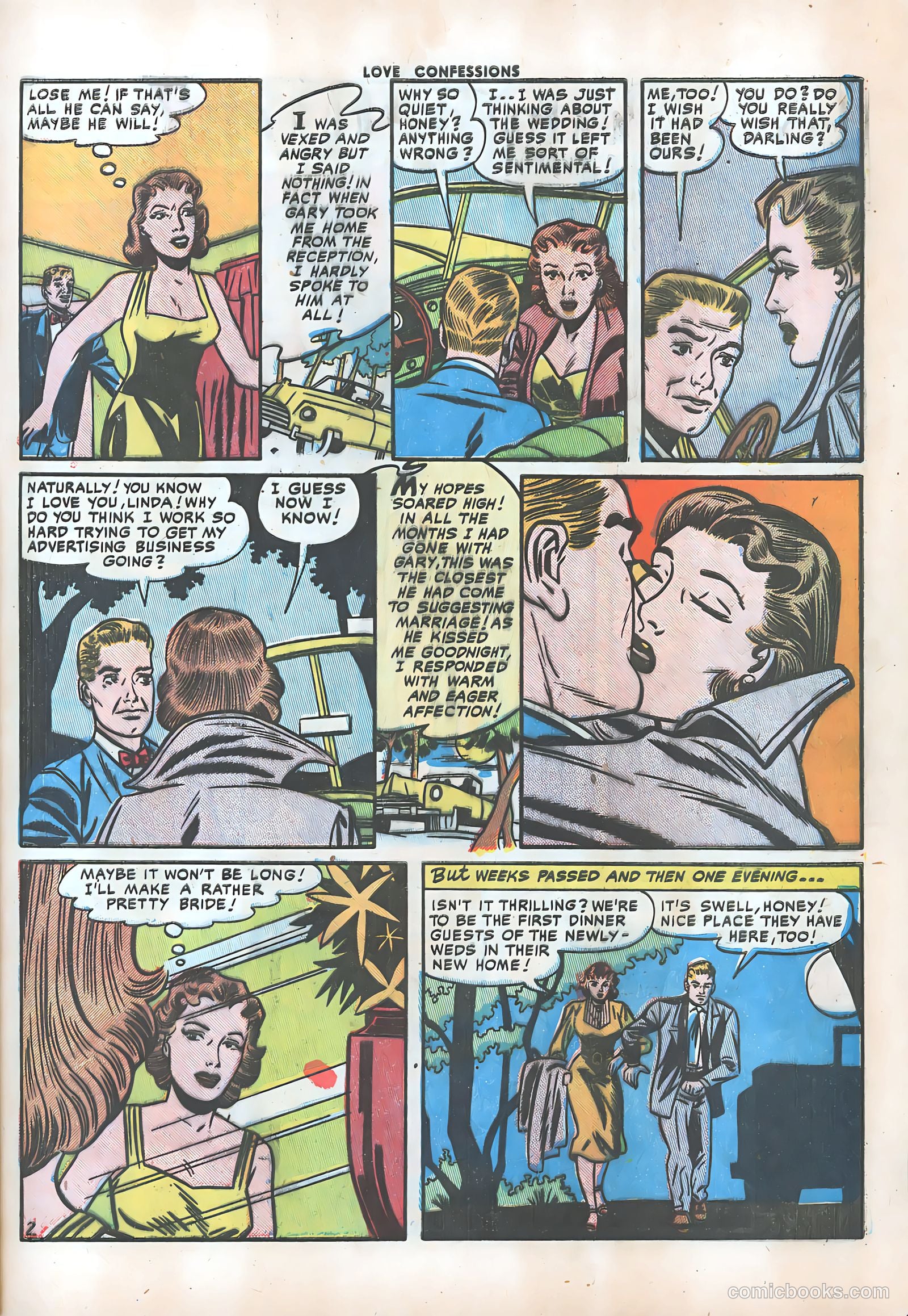 Love Confessions #15 (1951) — page 14 of 37