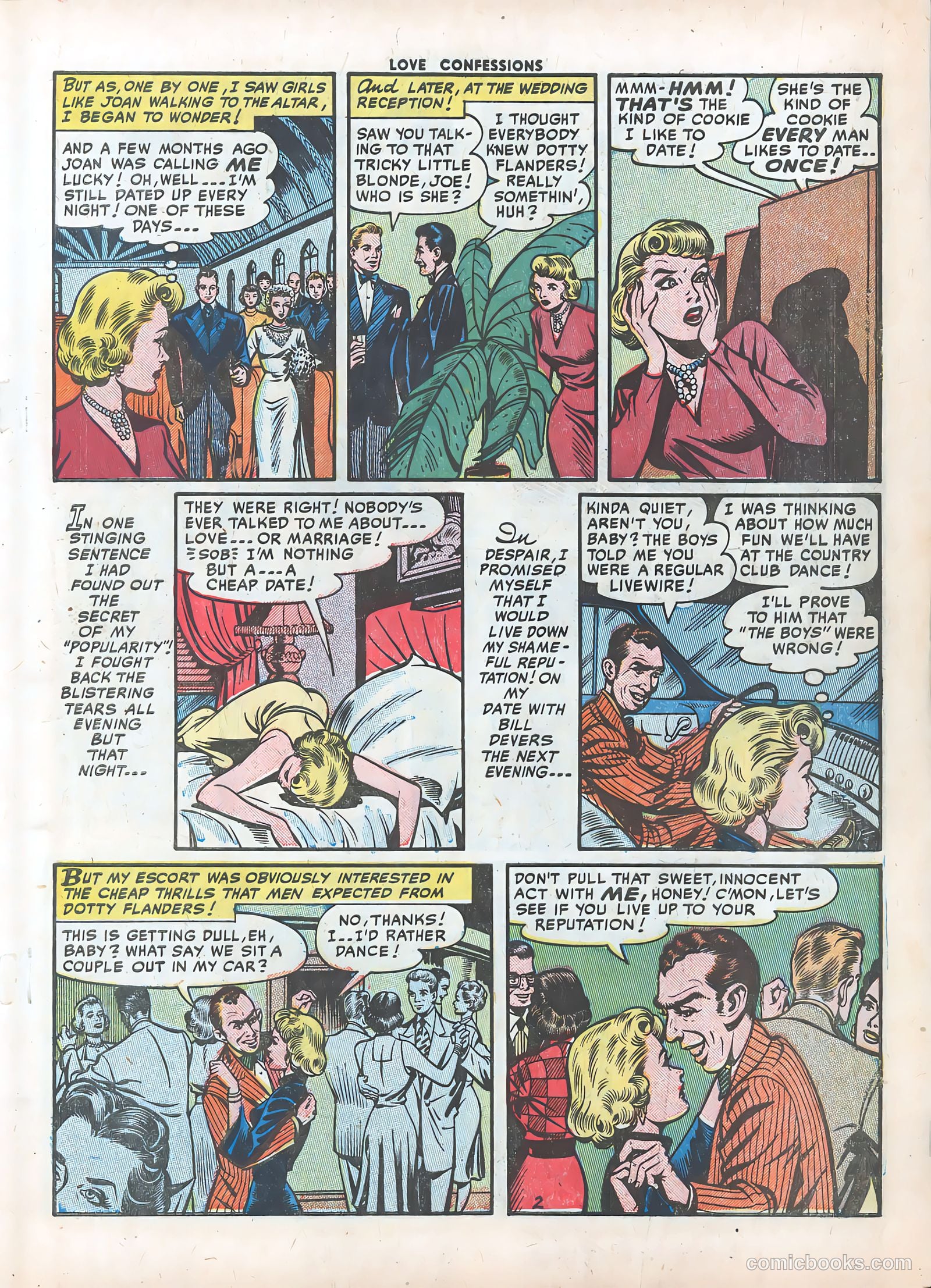 Love Confessions #15 (1951) — page 20 of 37