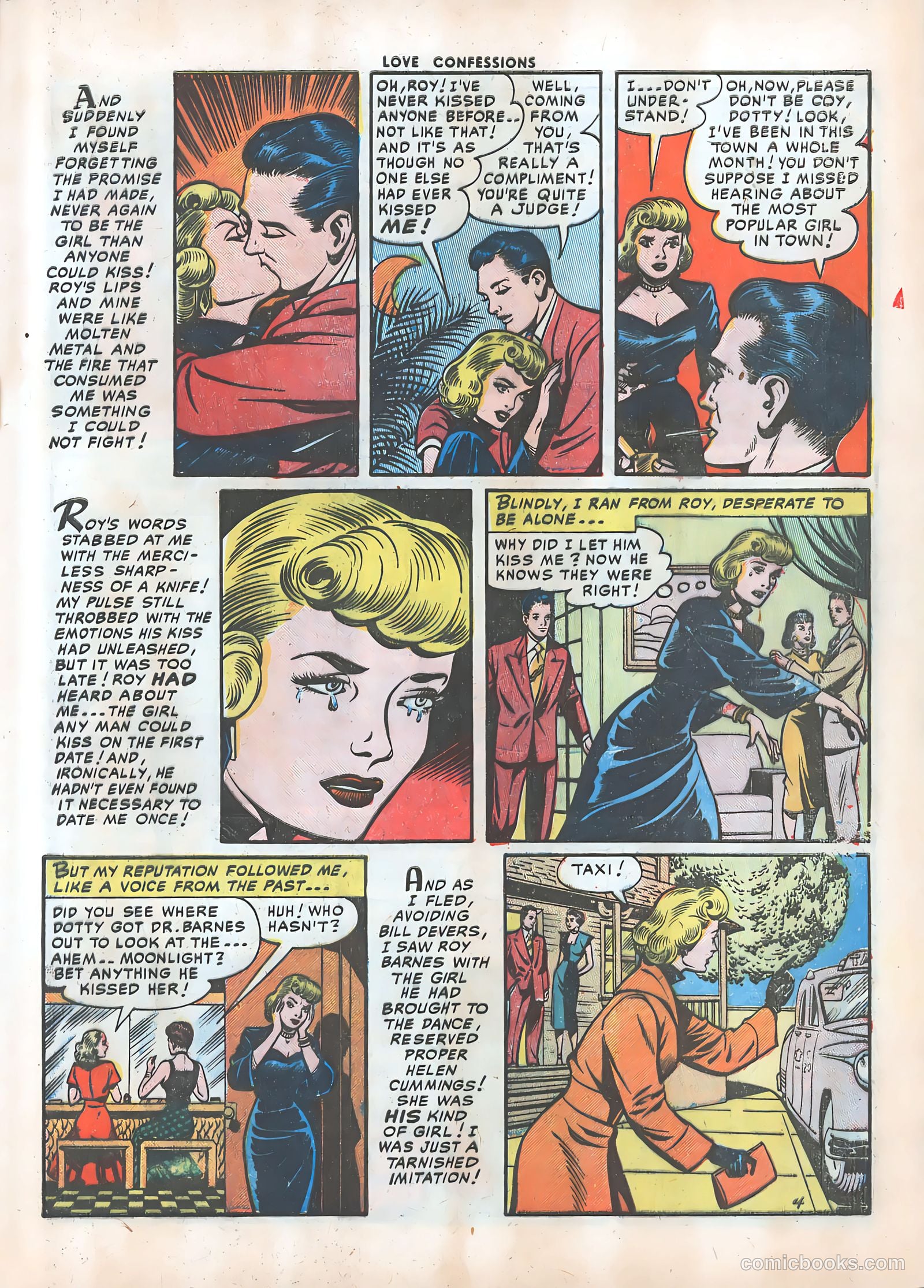 Love Confessions #15 (1951) — page 22 of 37
