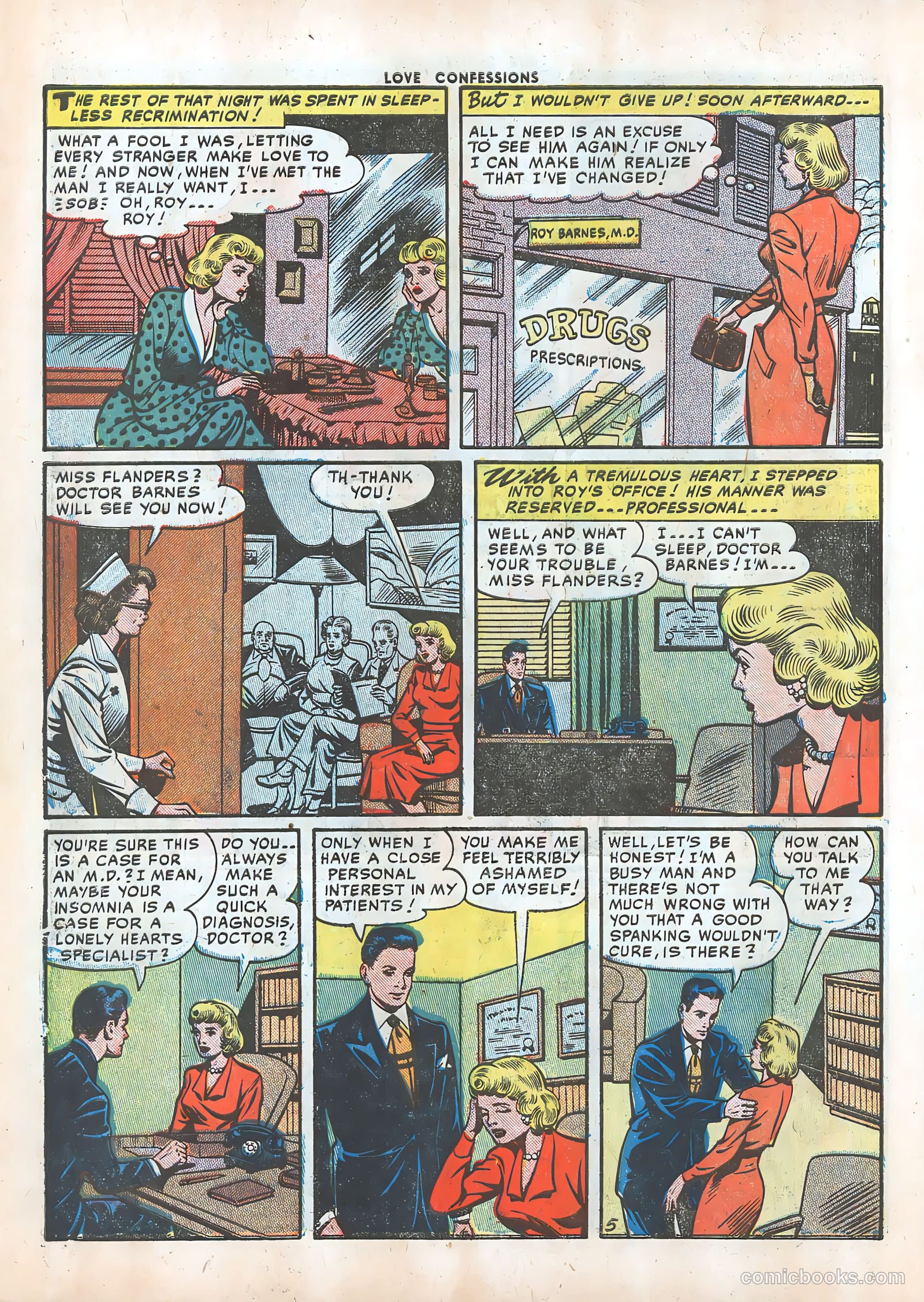 Love Confessions #15 (1951) — page 23 of 37