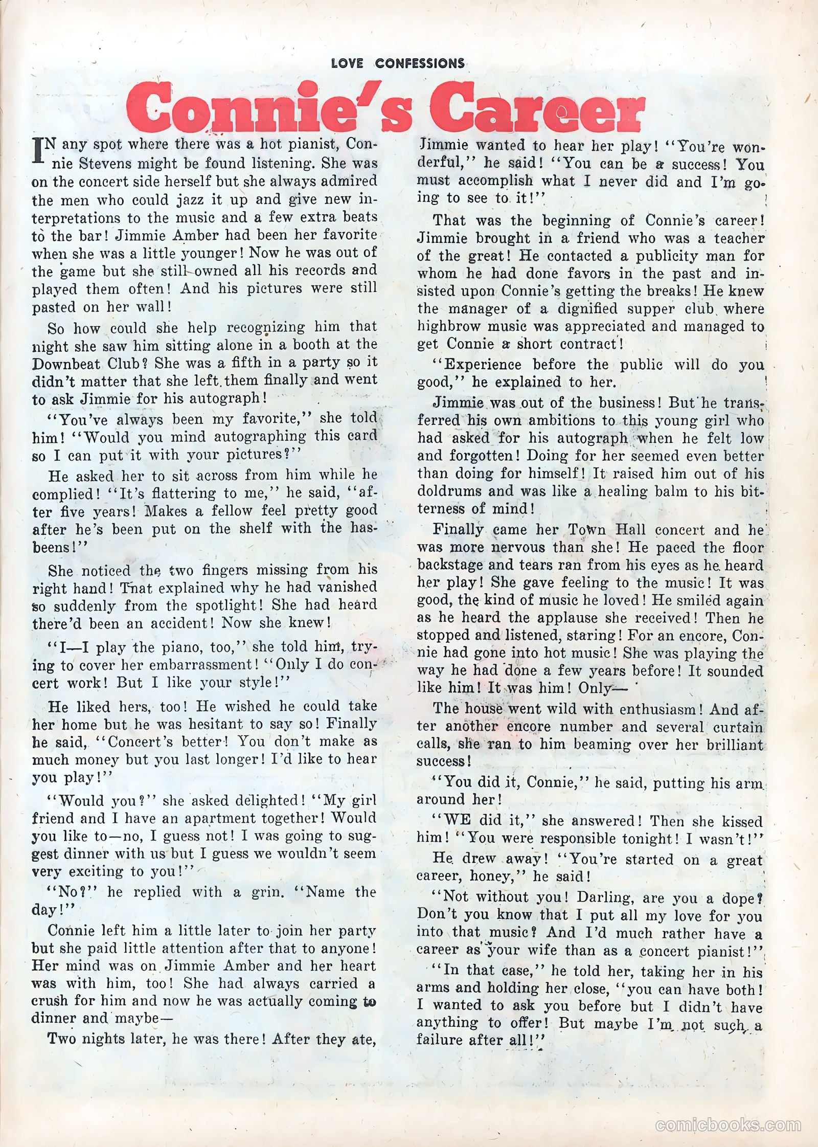 Love Confessions #15 (1951) — page 26 of 37