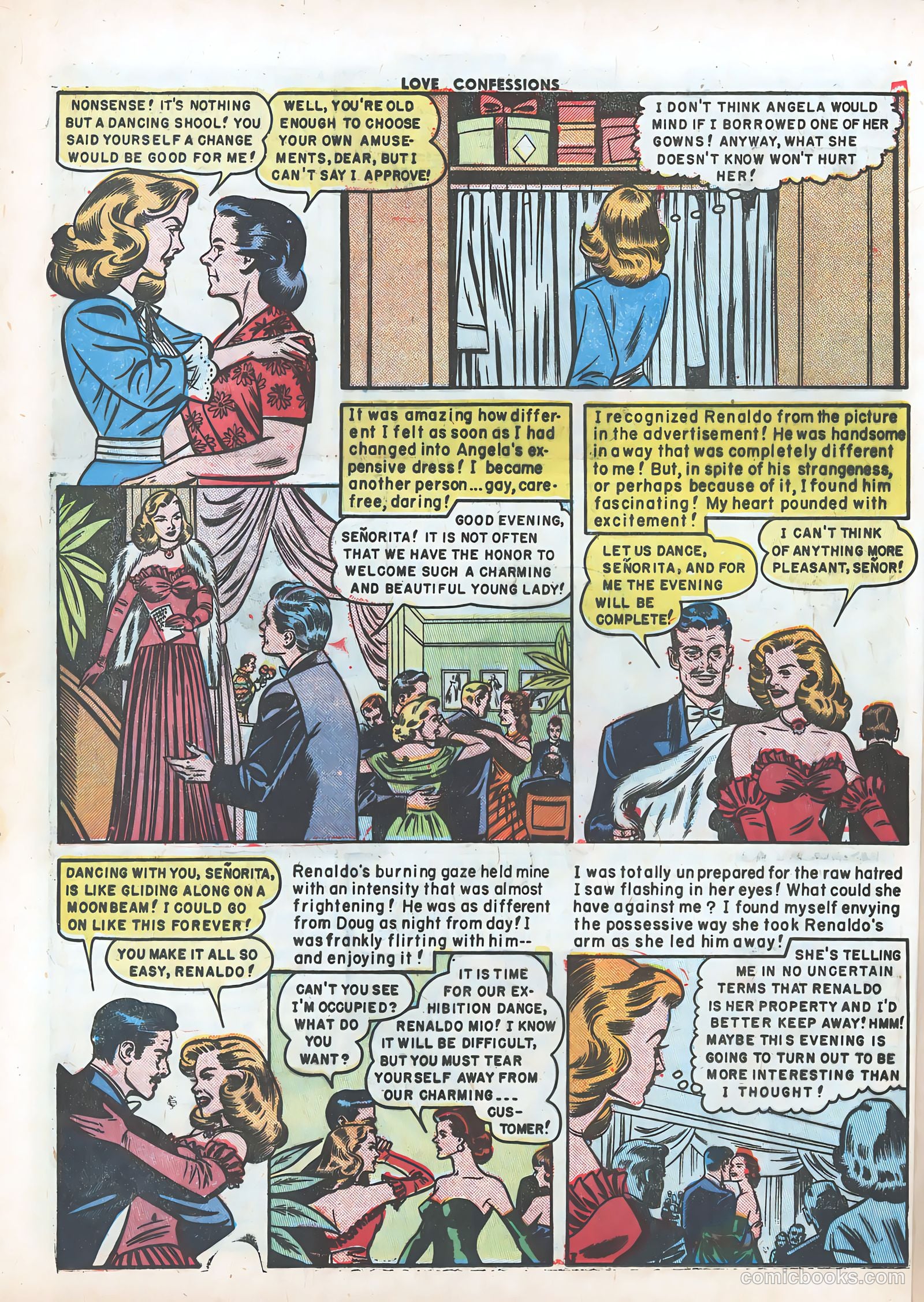 Love Confessions #15 (1951) — page 29 of 37