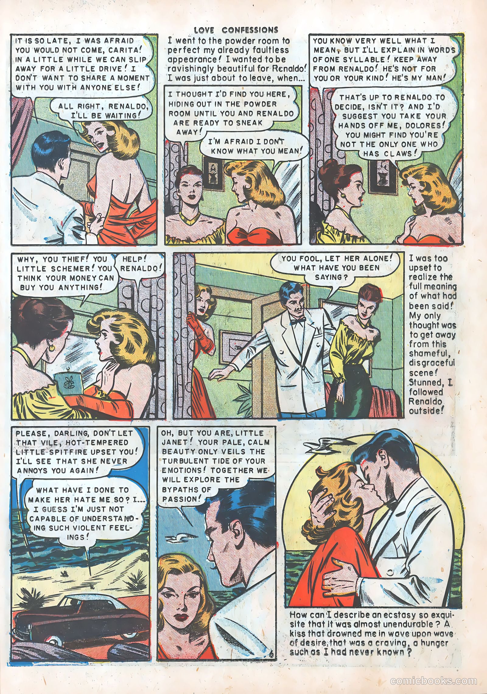 Love Confessions #15 (1951) — page 32 of 37