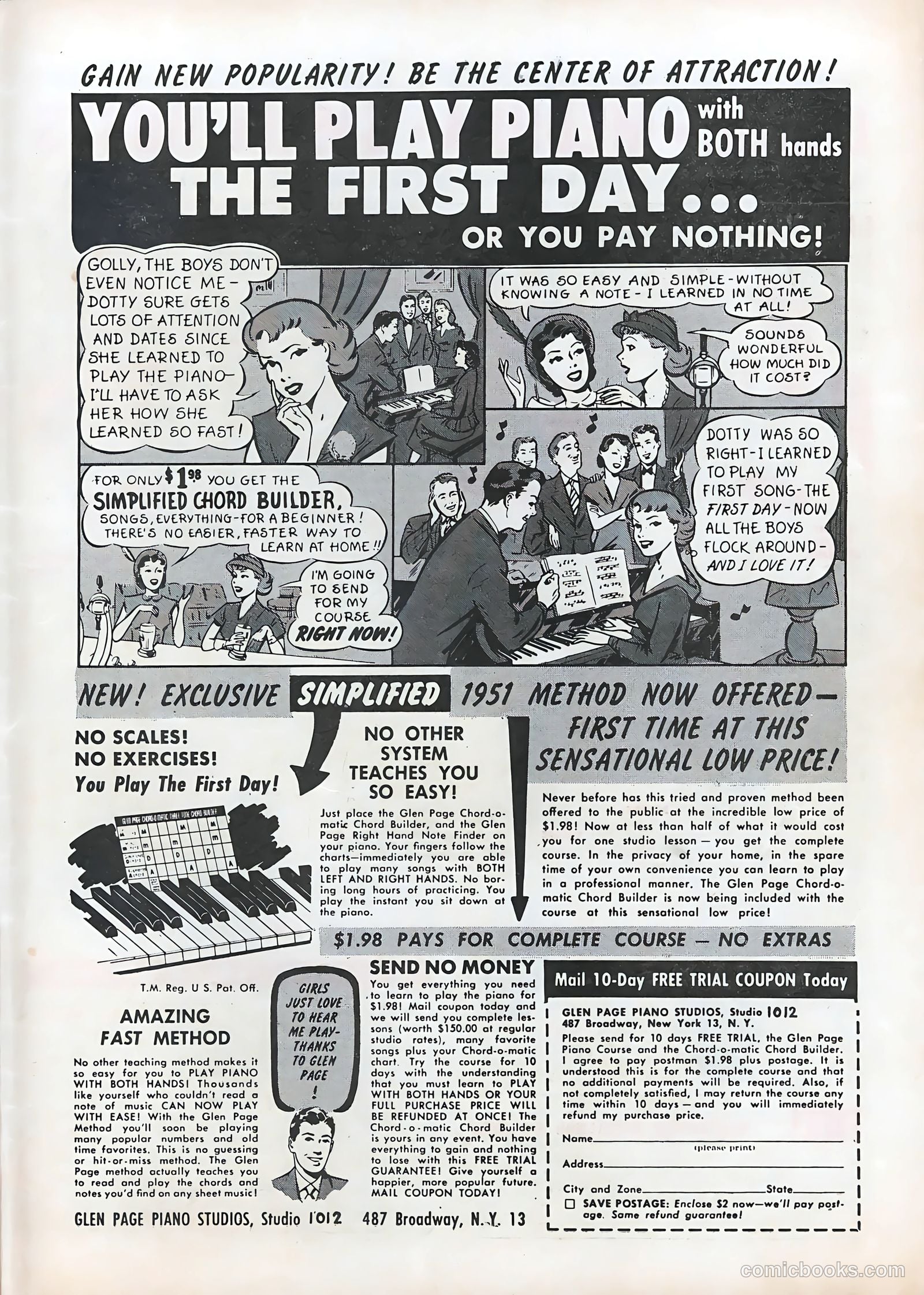 Love Confessions #15 (1951) — page 36 of 37