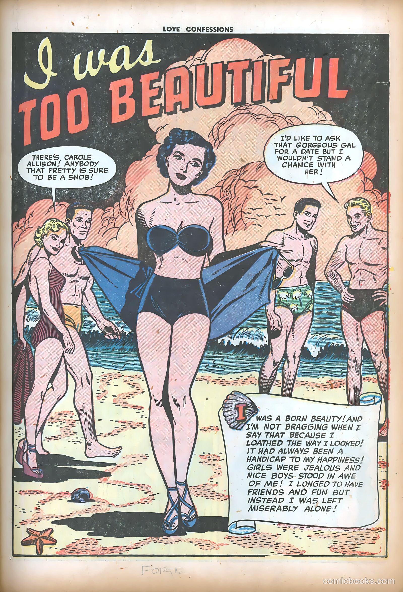 Love Confessions #16 (1952) — page 3 of 36
