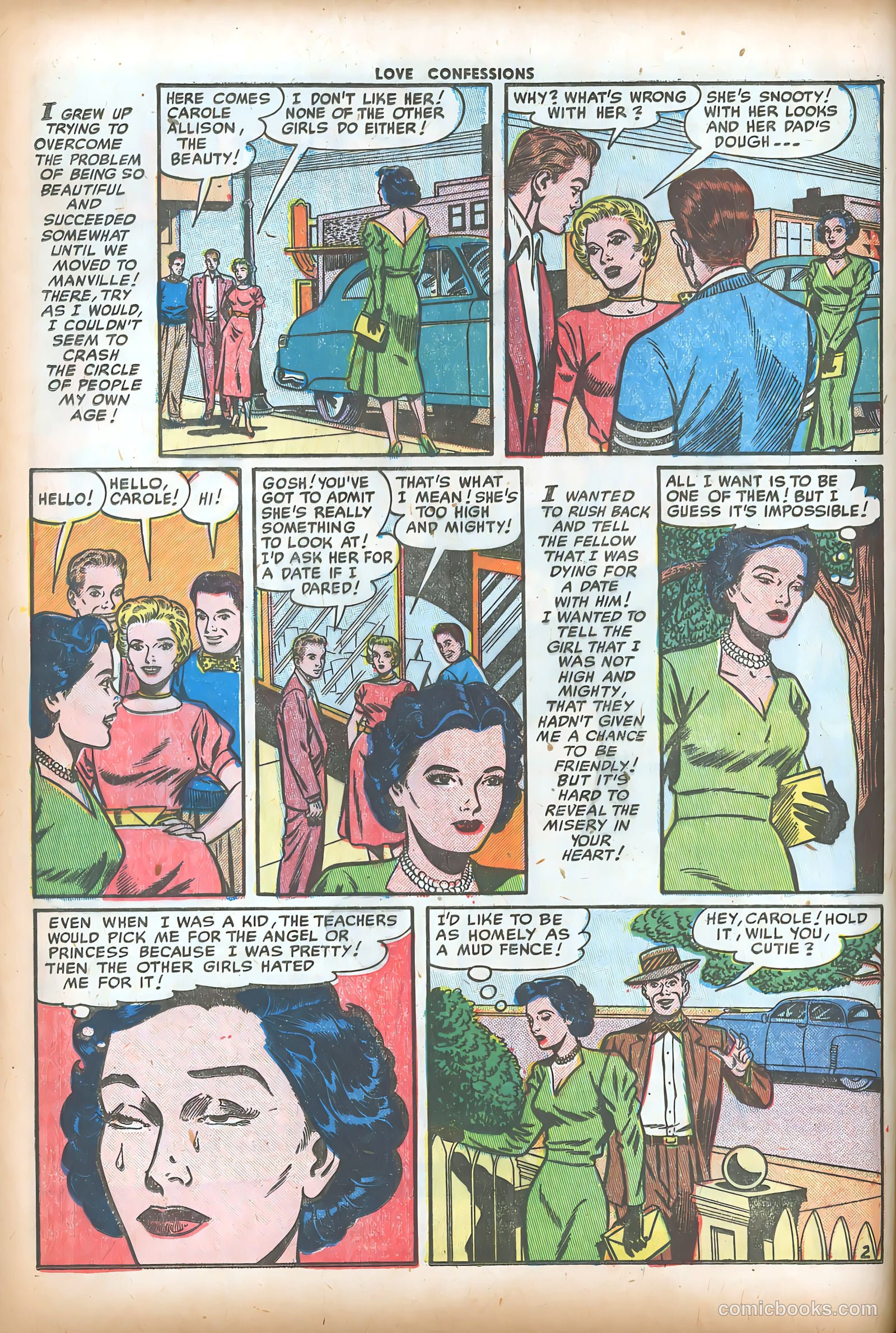 Love Confessions #16 (1952) — page 4 of 36