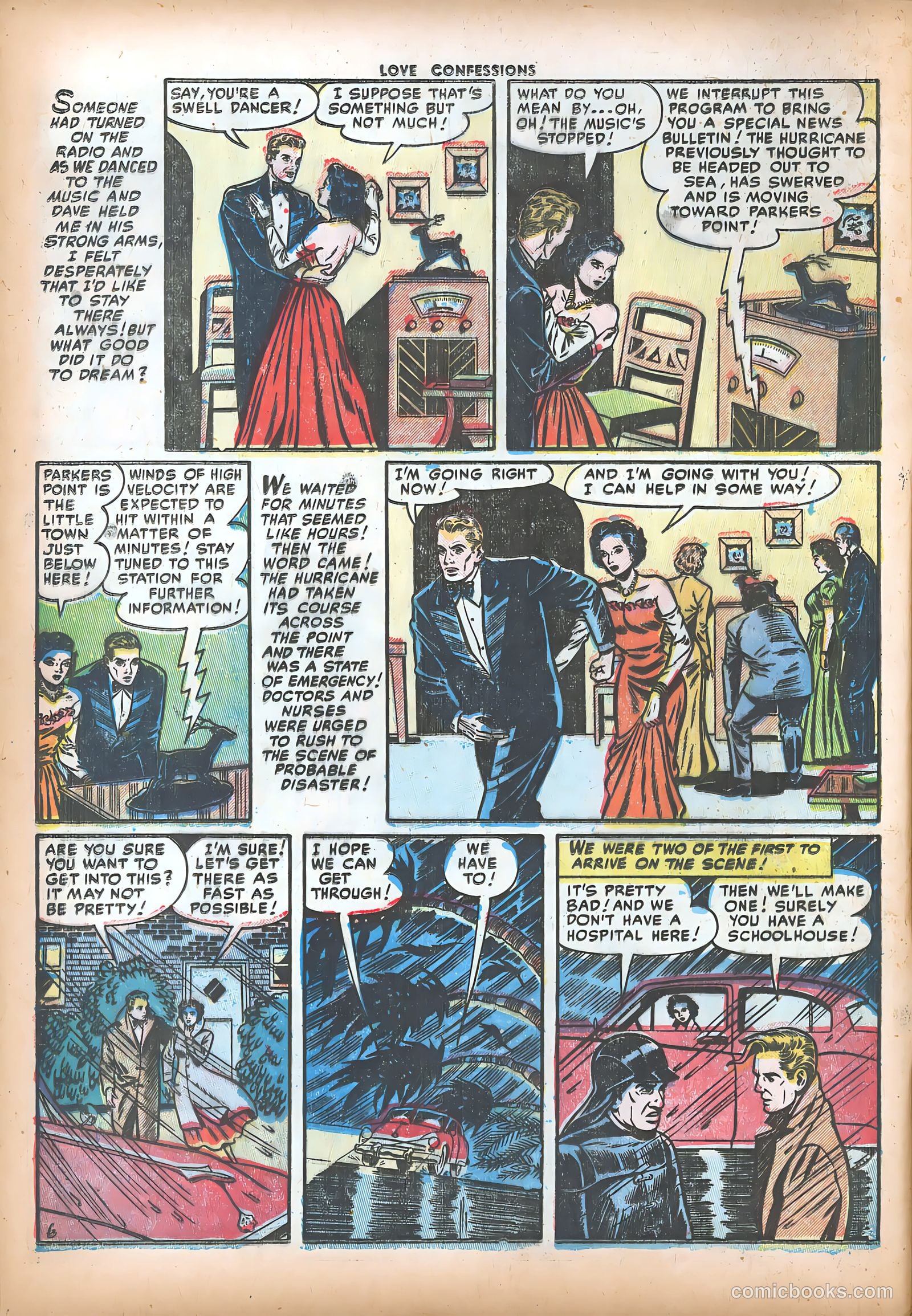 Love Confessions #16 (1952) — page 8 of 36