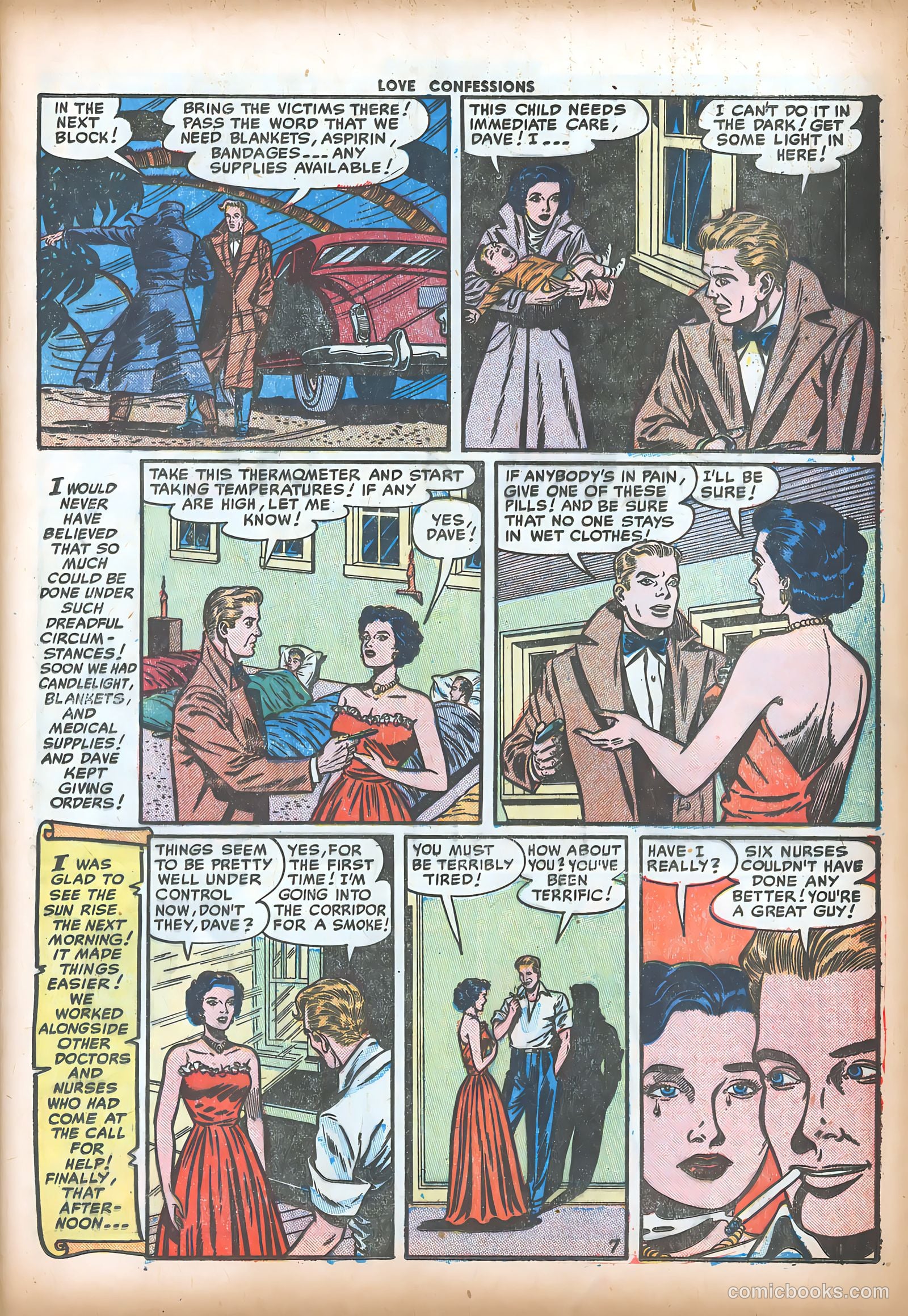 Love Confessions #16 (1952) — page 9 of 36