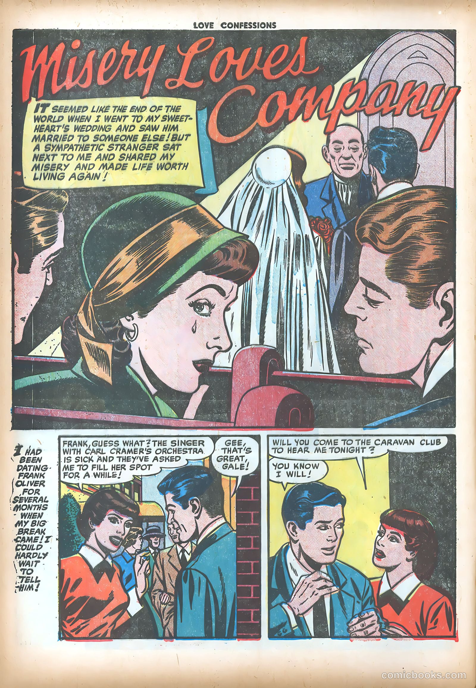 Love Confessions #16 (1952) — page 12 of 36