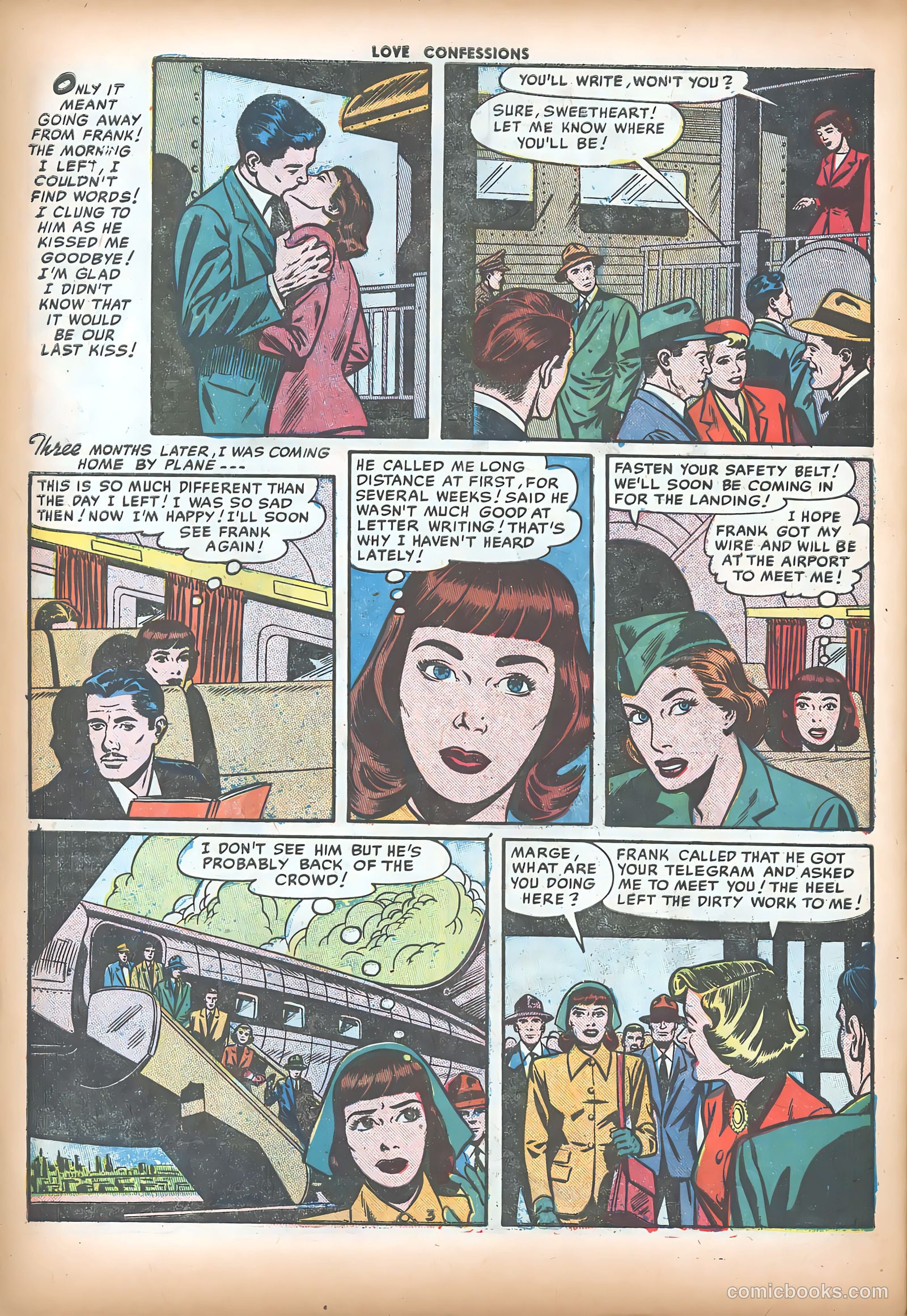 Love Confessions #16 (1952) — page 14 of 36