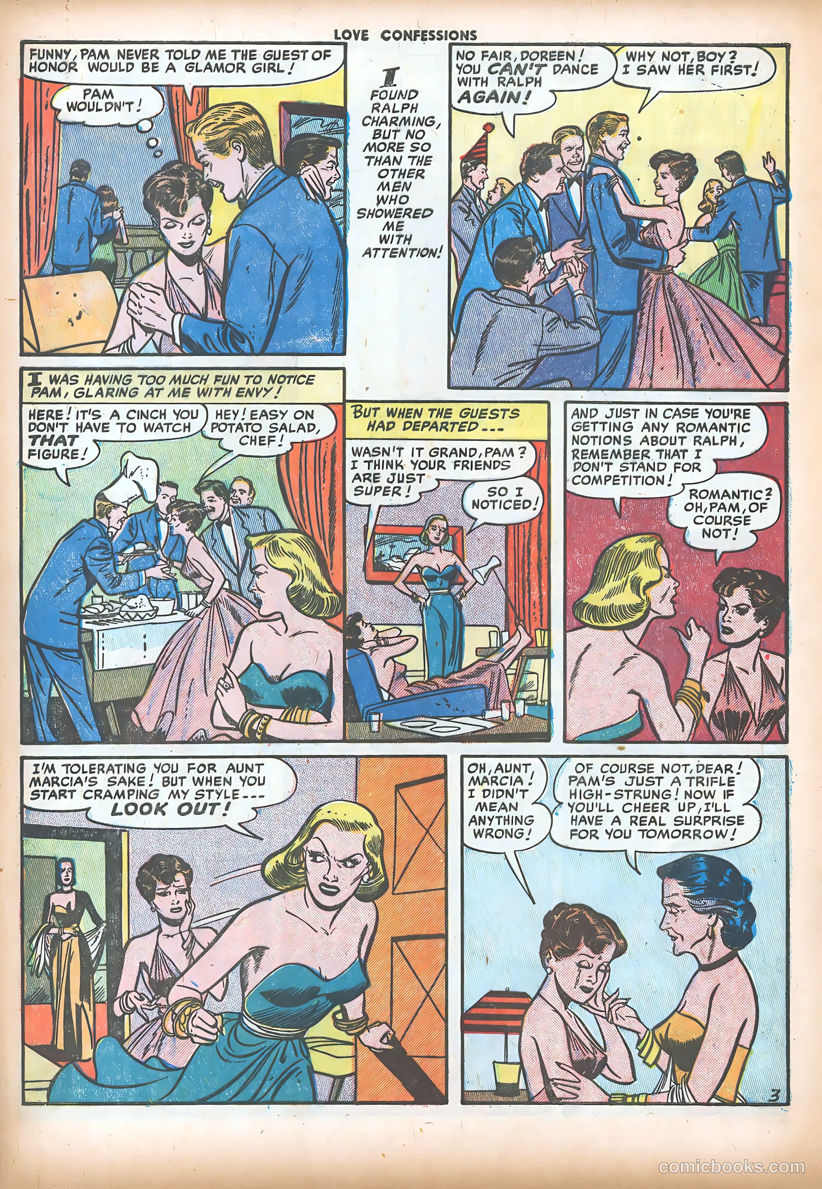 Love Confessions #16 (1952) — page 20 of 36