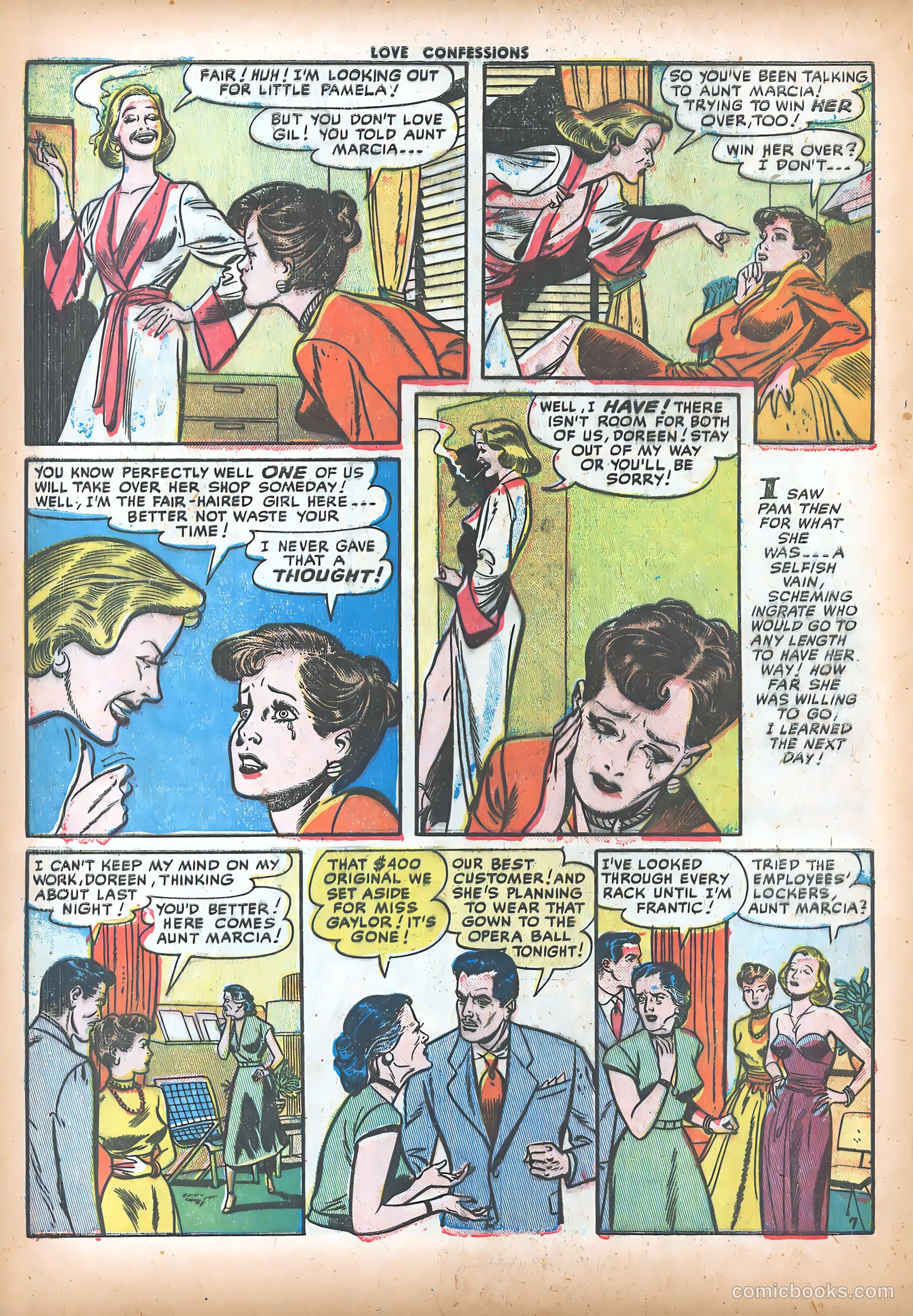 Love Confessions #16 (1952) — page 24 of 36