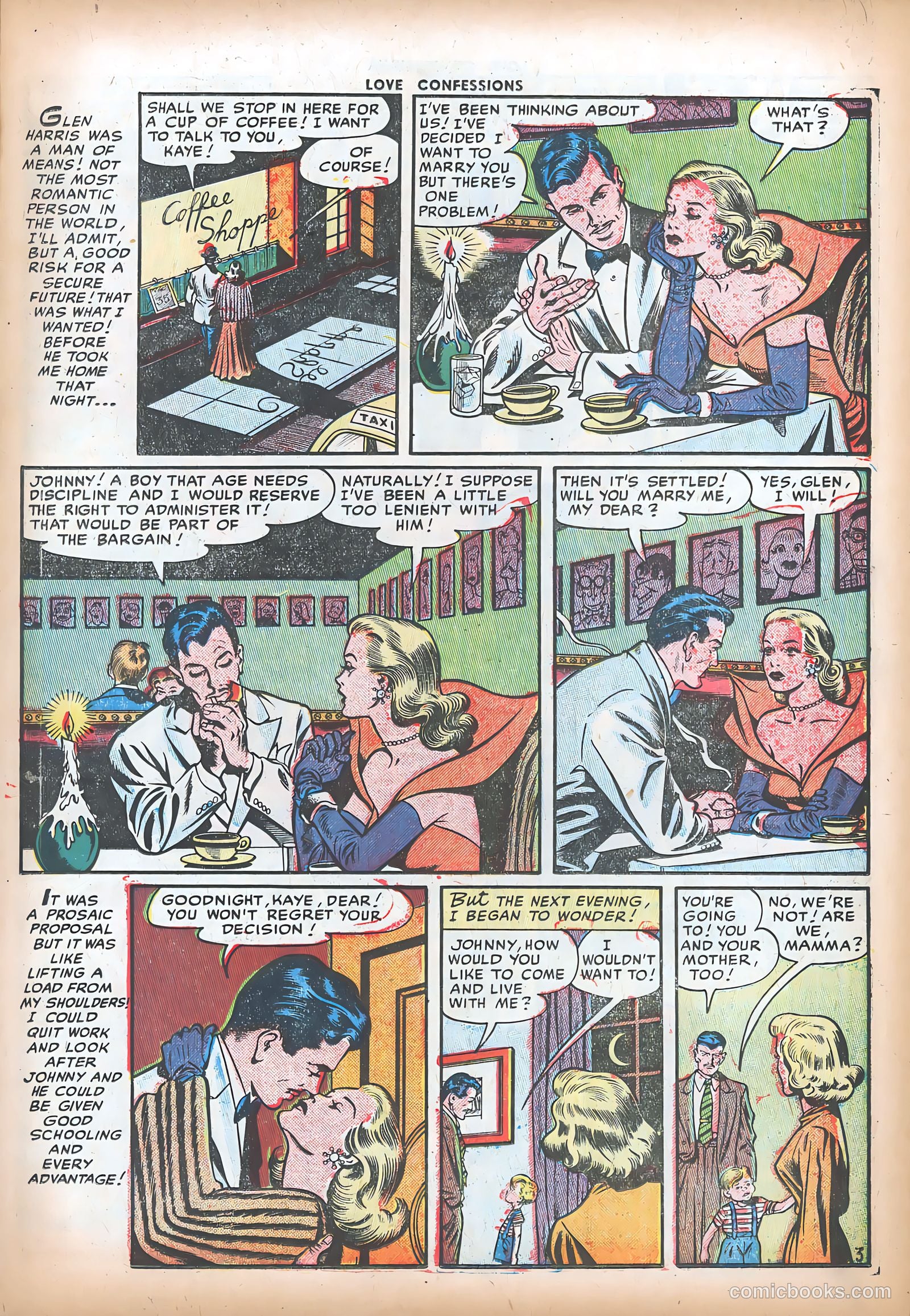 Love Confessions #17 (1952) — page 5 of 36