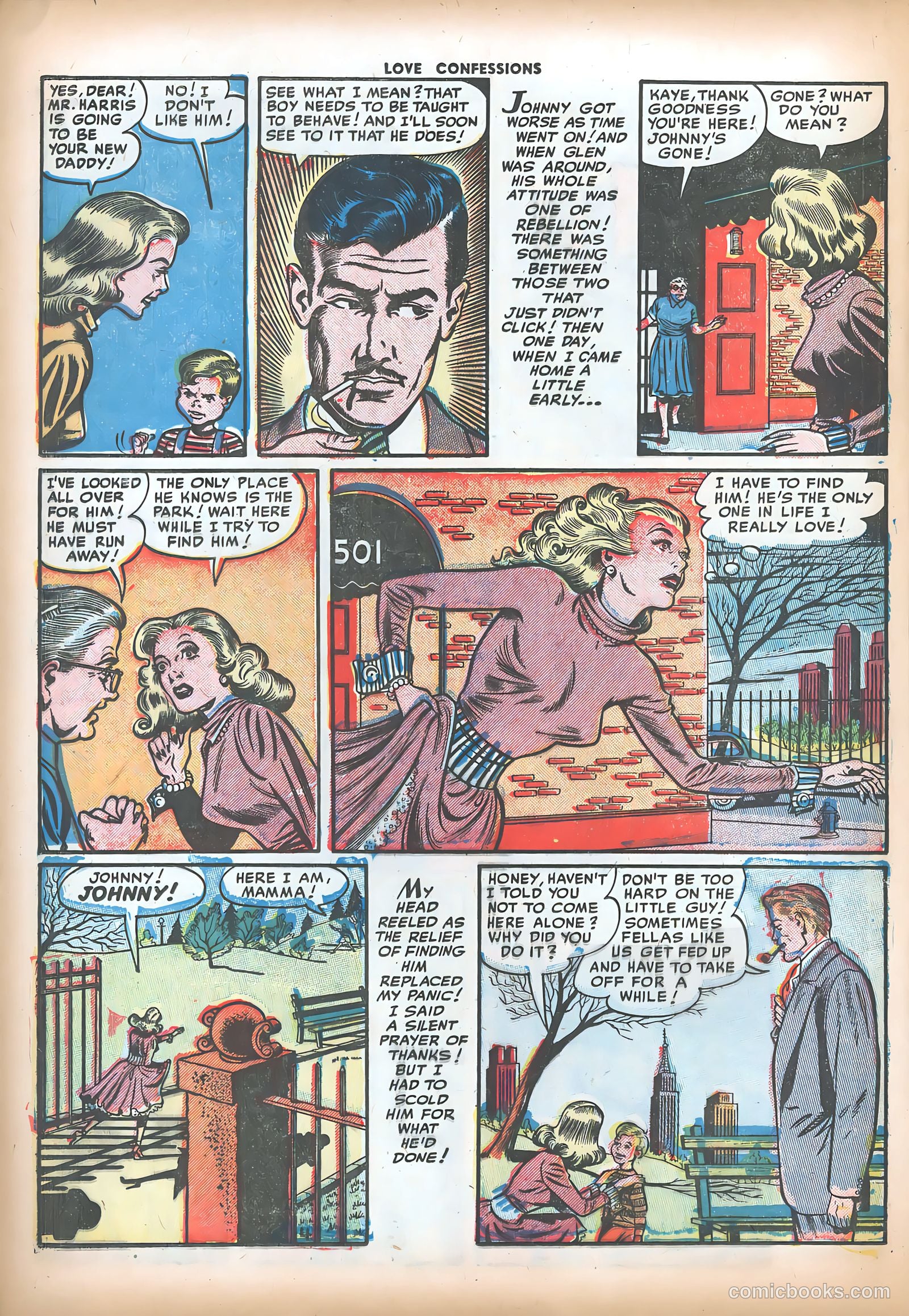 Love Confessions #17 (1952) — page 6 of 36