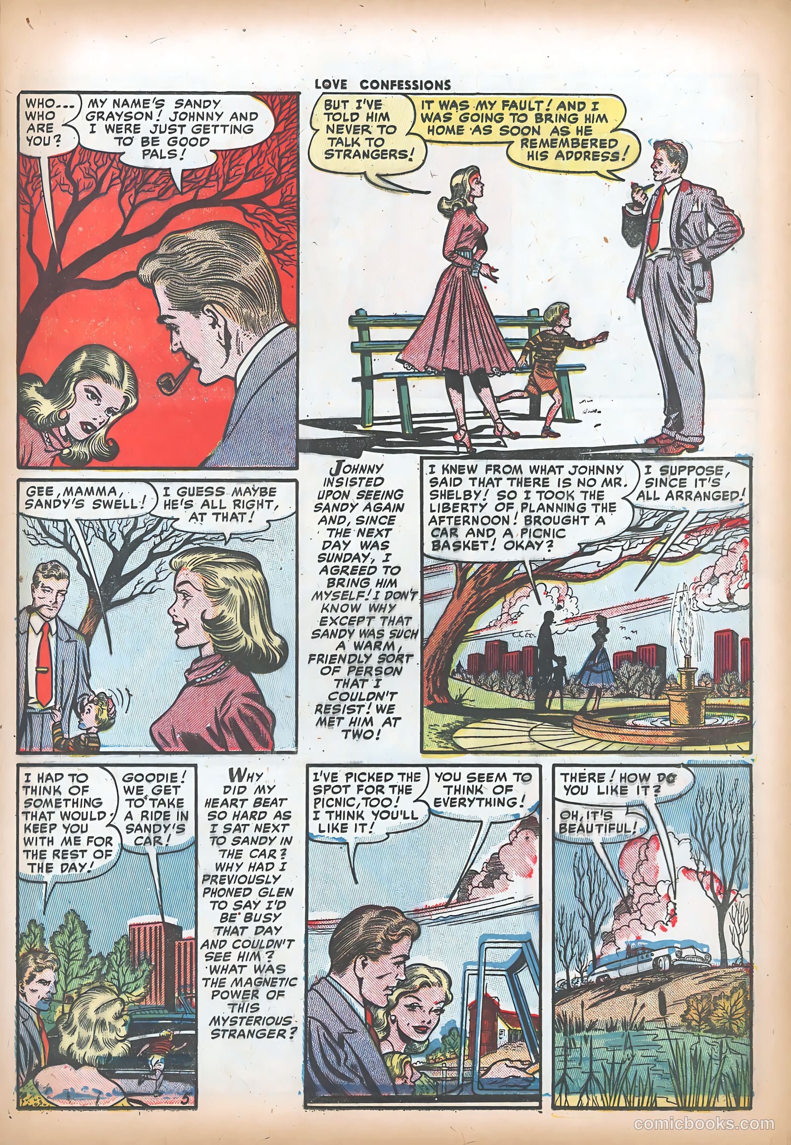 Love Confessions #17 (1952) — page 7 of 36