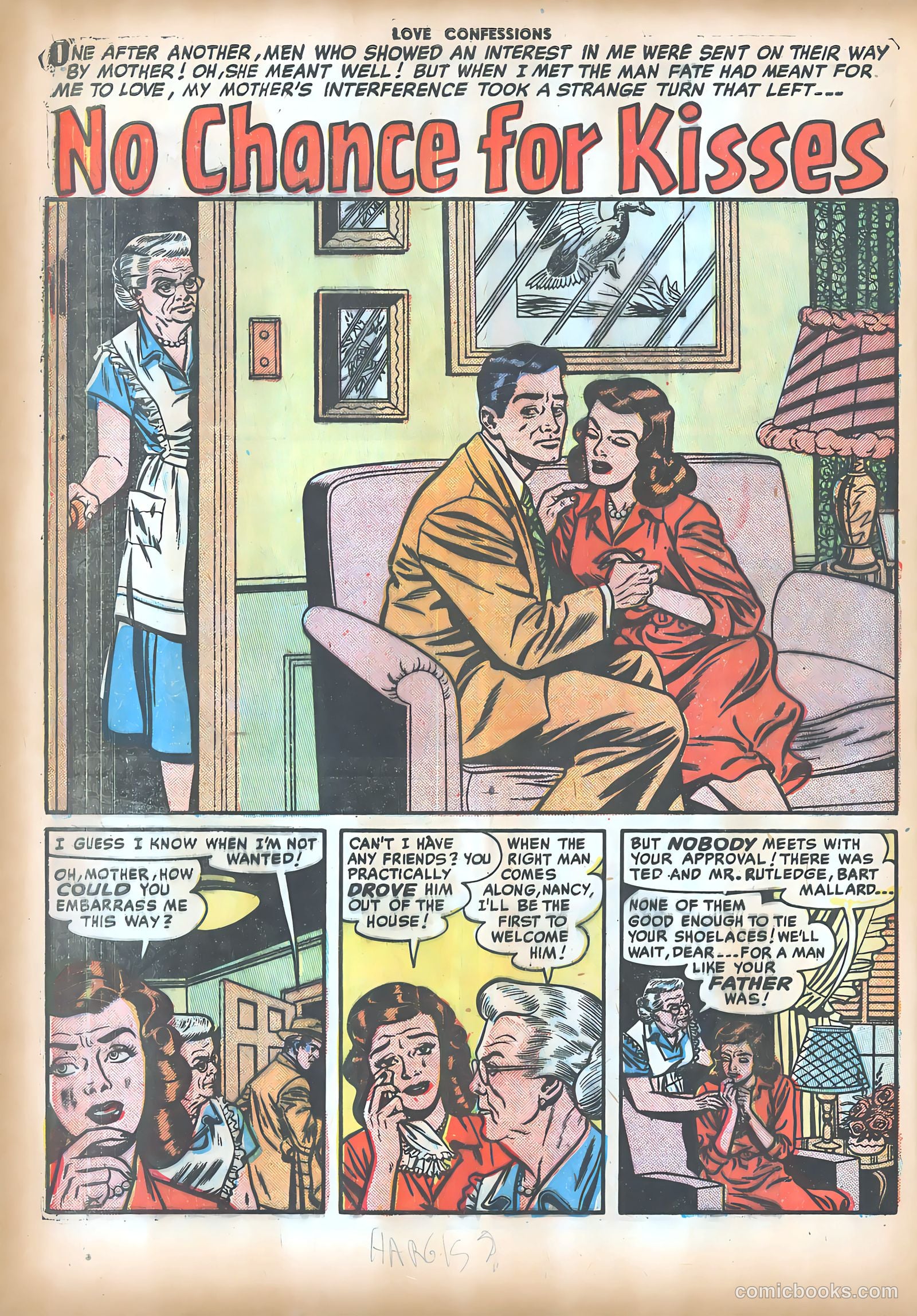 Love Confessions #17 (1952) — page 12 of 36