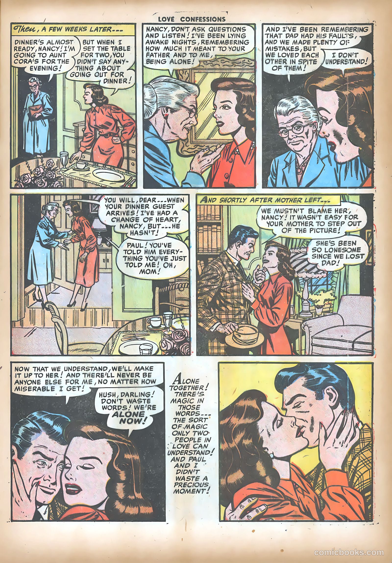 Love Confessions #17 (1952) — page 17 of 36