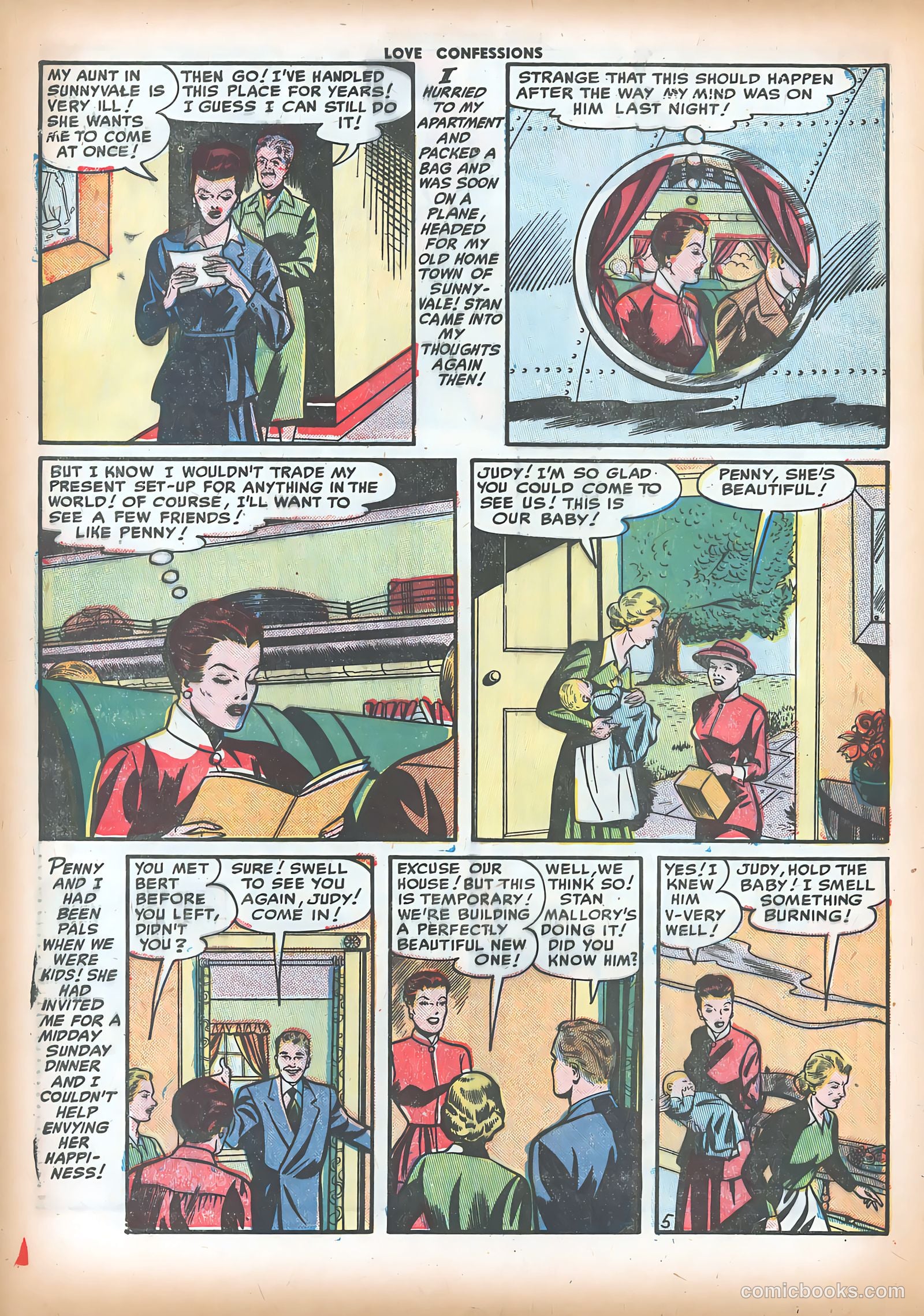 Love Confessions #17 (1952) — page 22 of 36