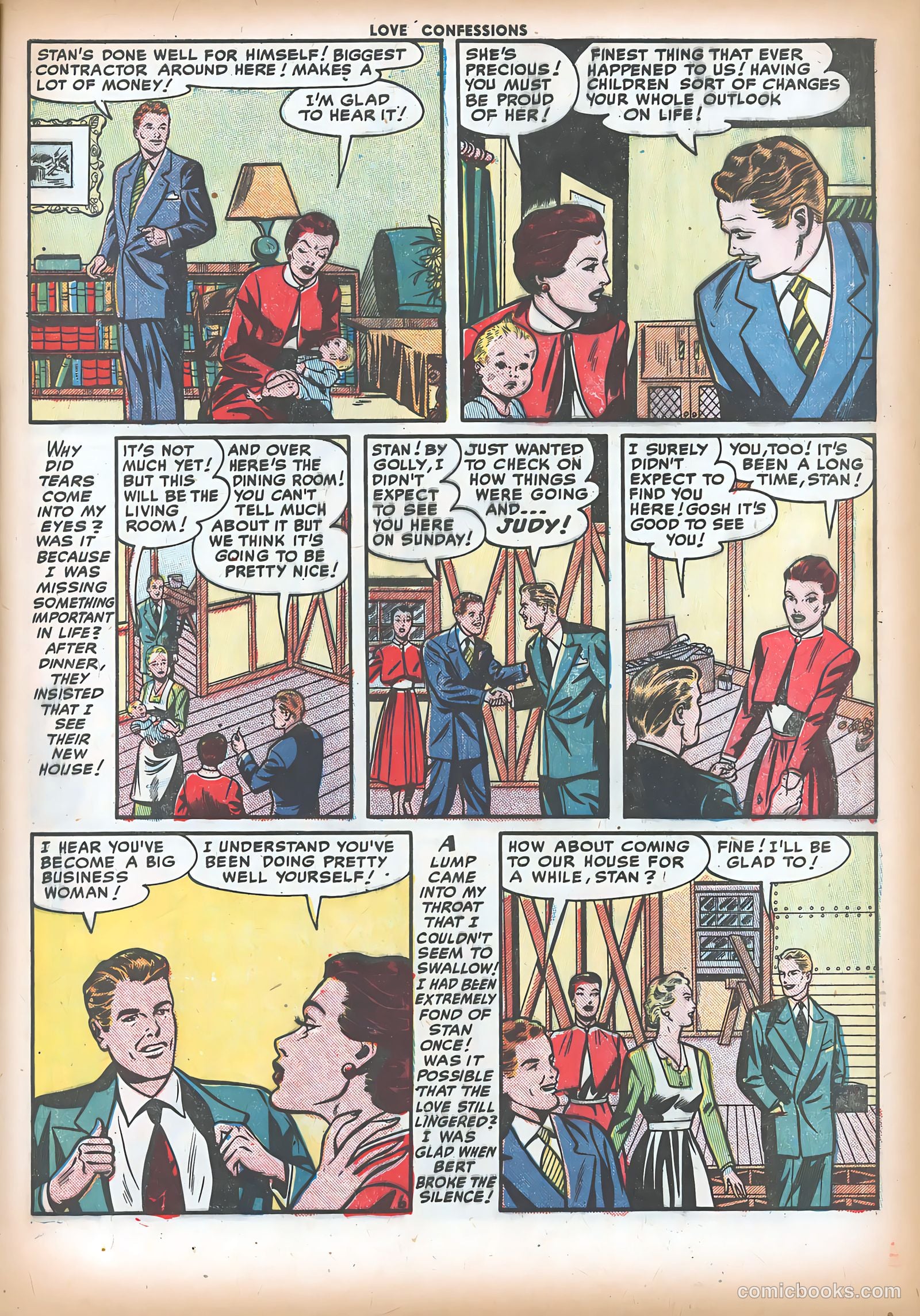 Love Confessions #17 (1952) — page 23 of 36