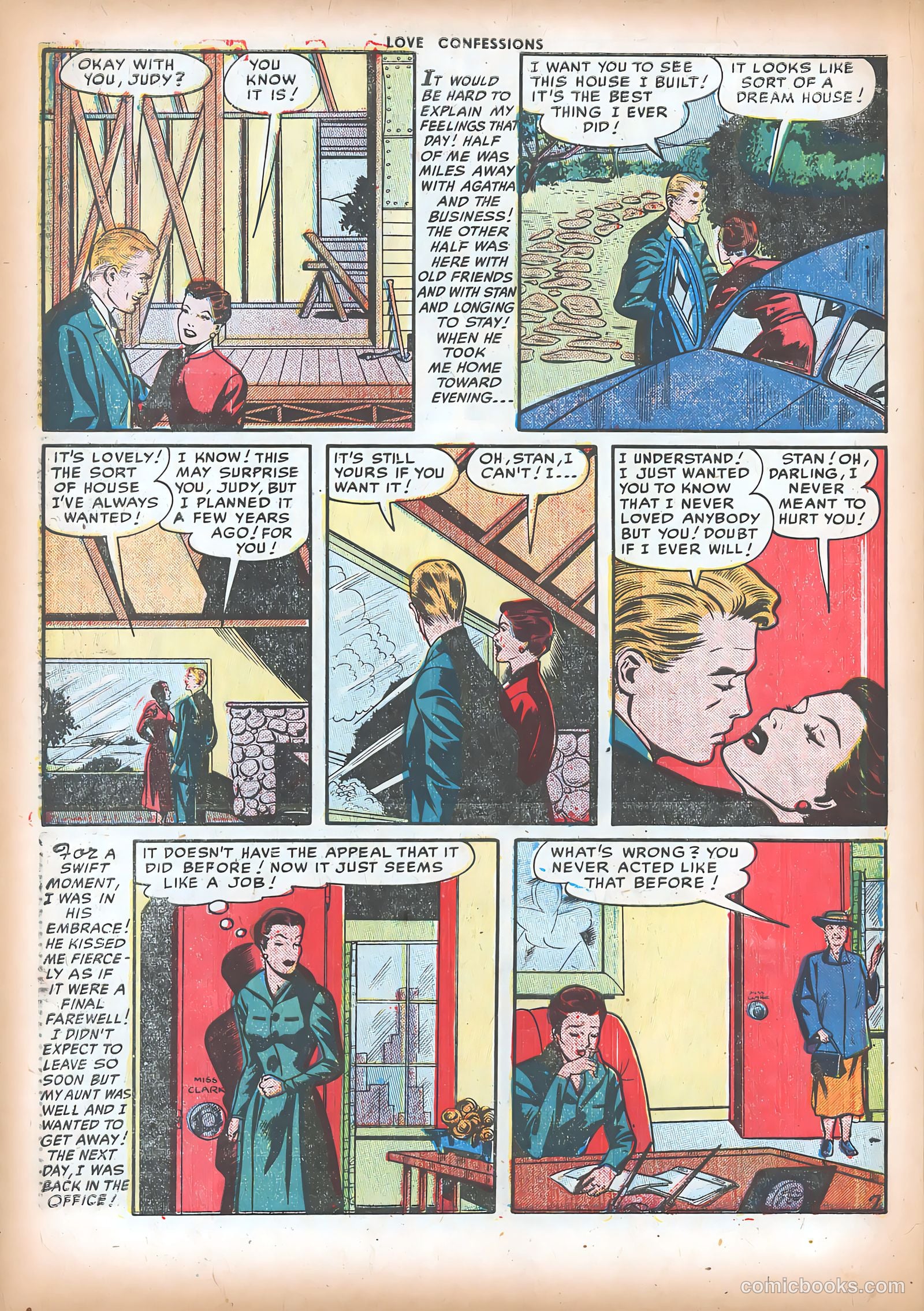 Love Confessions #17 (1952) — page 24 of 36