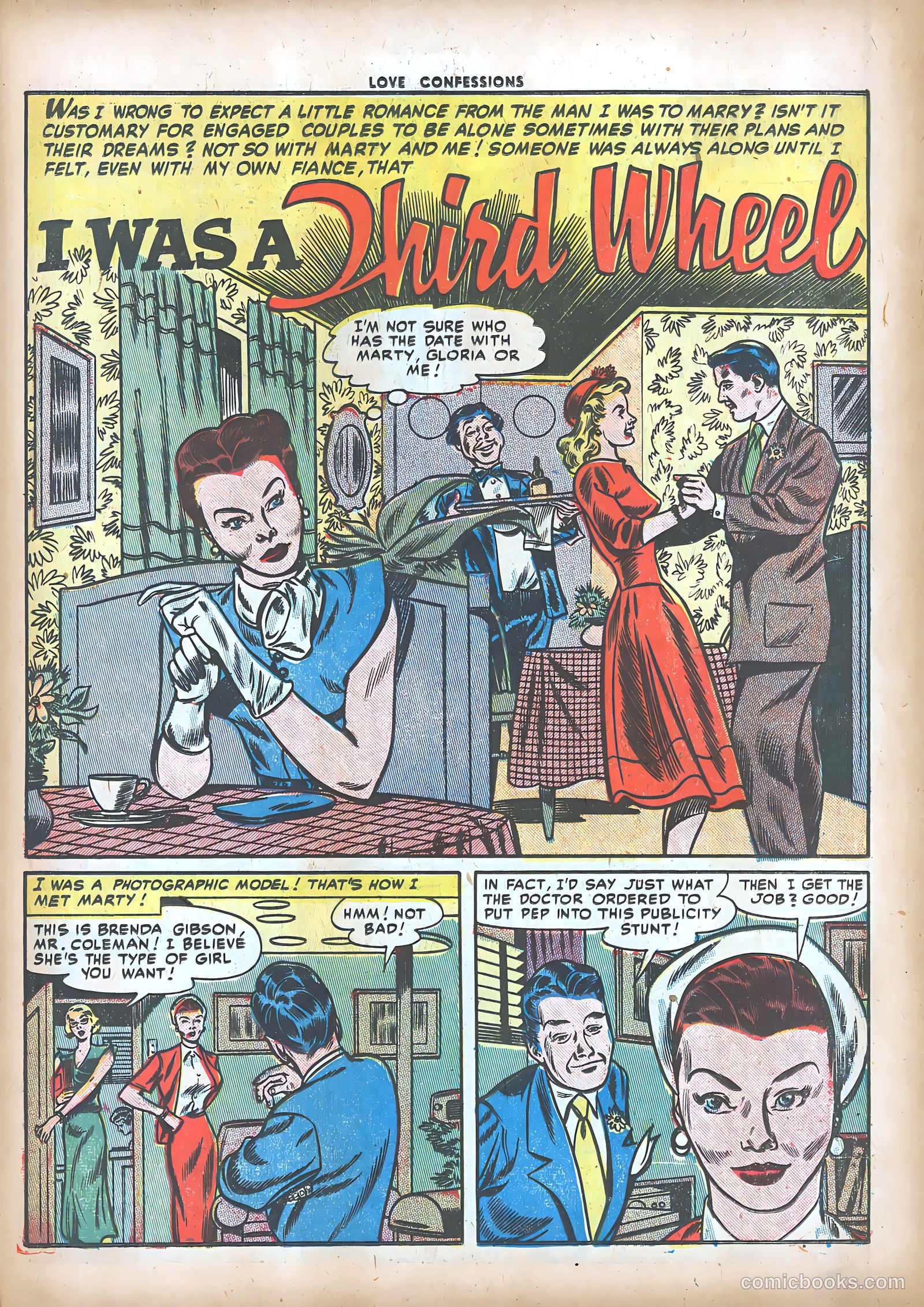 Love Confessions #17 (1952) — page 27 of 36