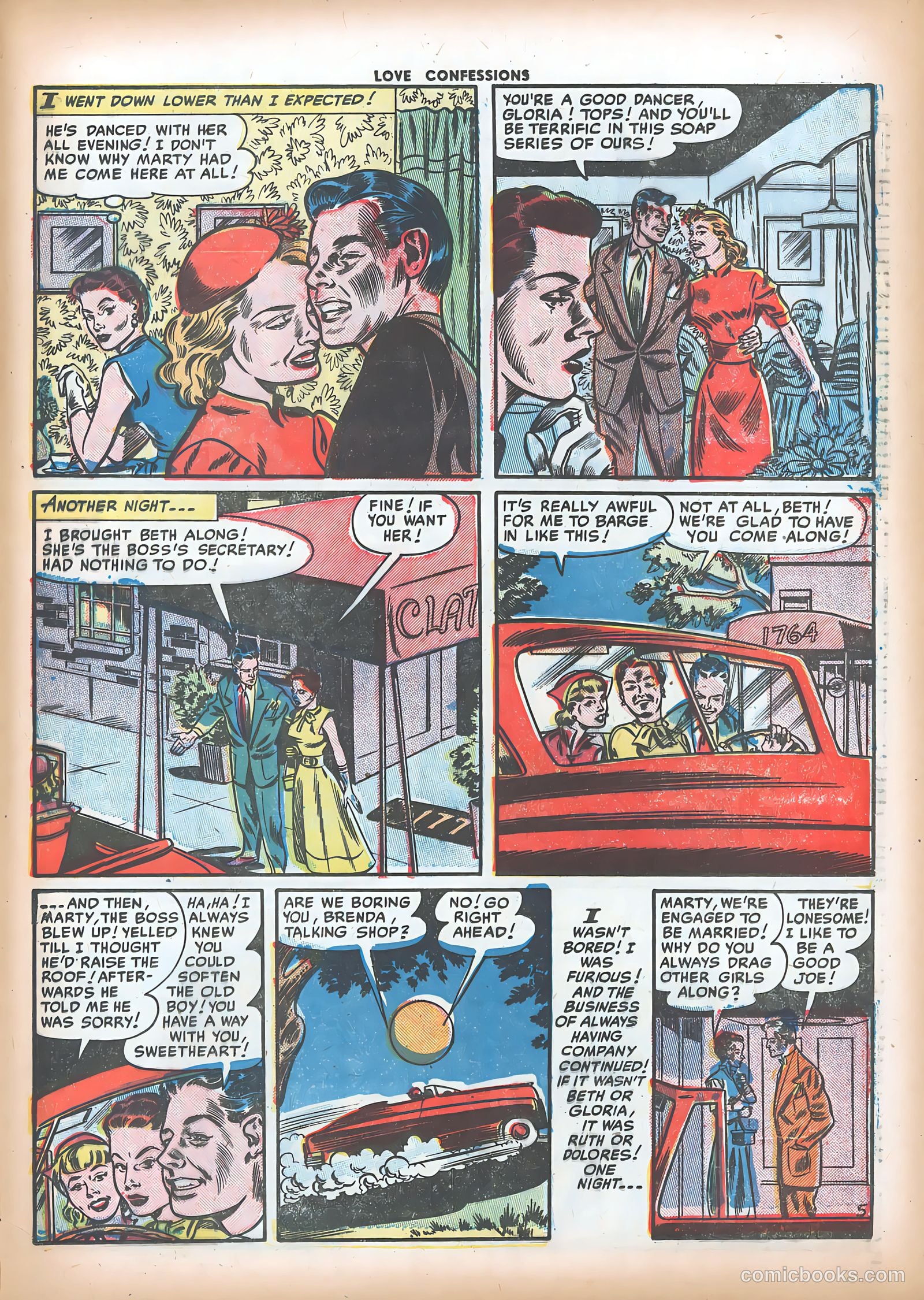 Love Confessions #17 (1952) — page 31 of 36