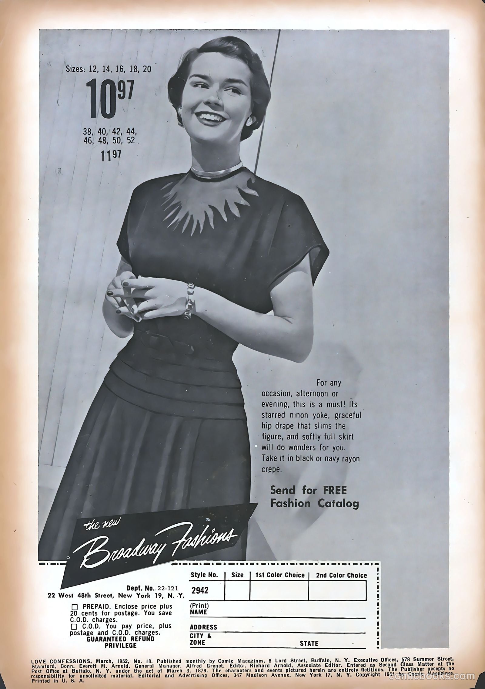 Love Confessions #18 (1952) — page 2 of 36