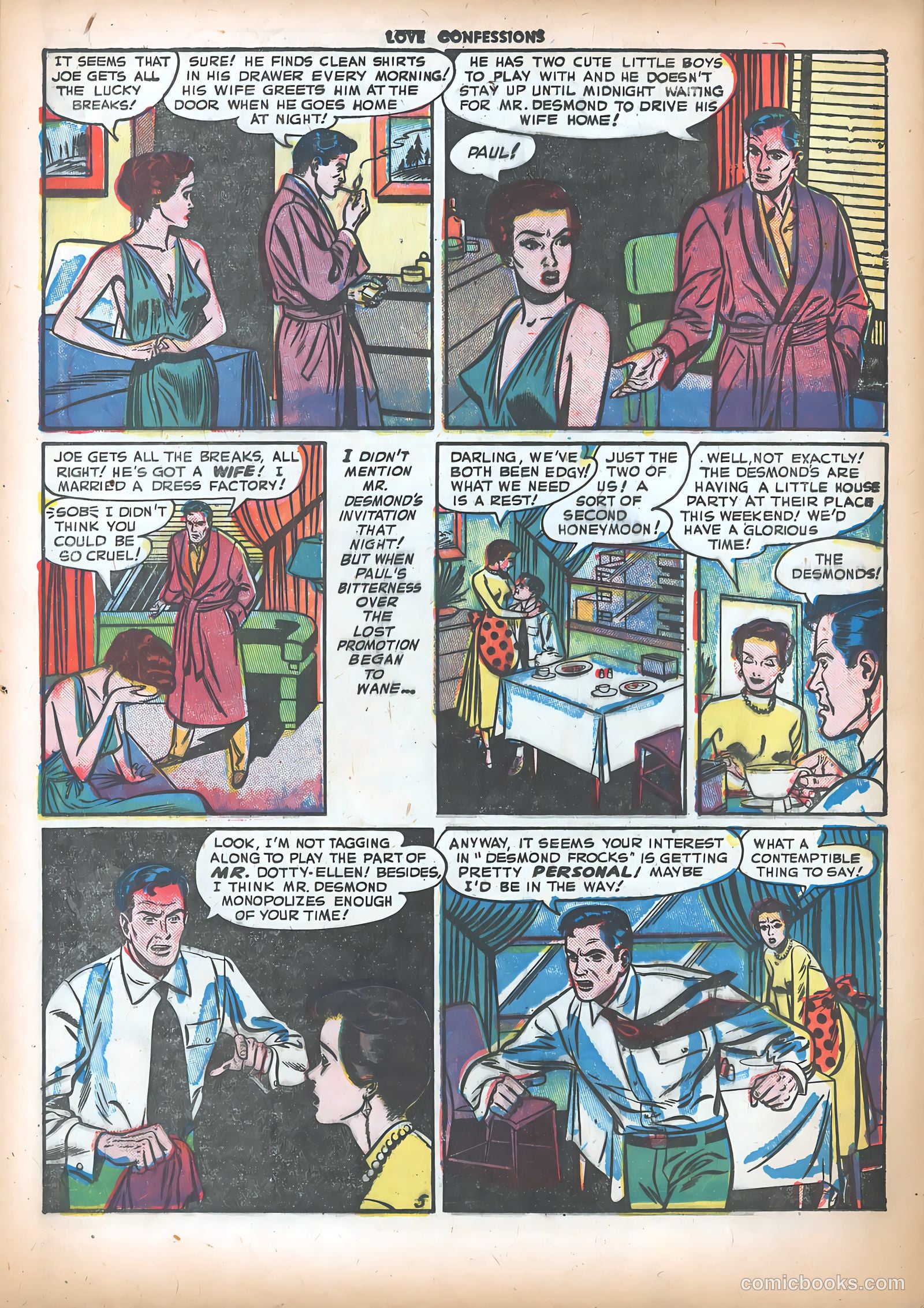 Love Confessions #18 (1952) — page 7 of 36