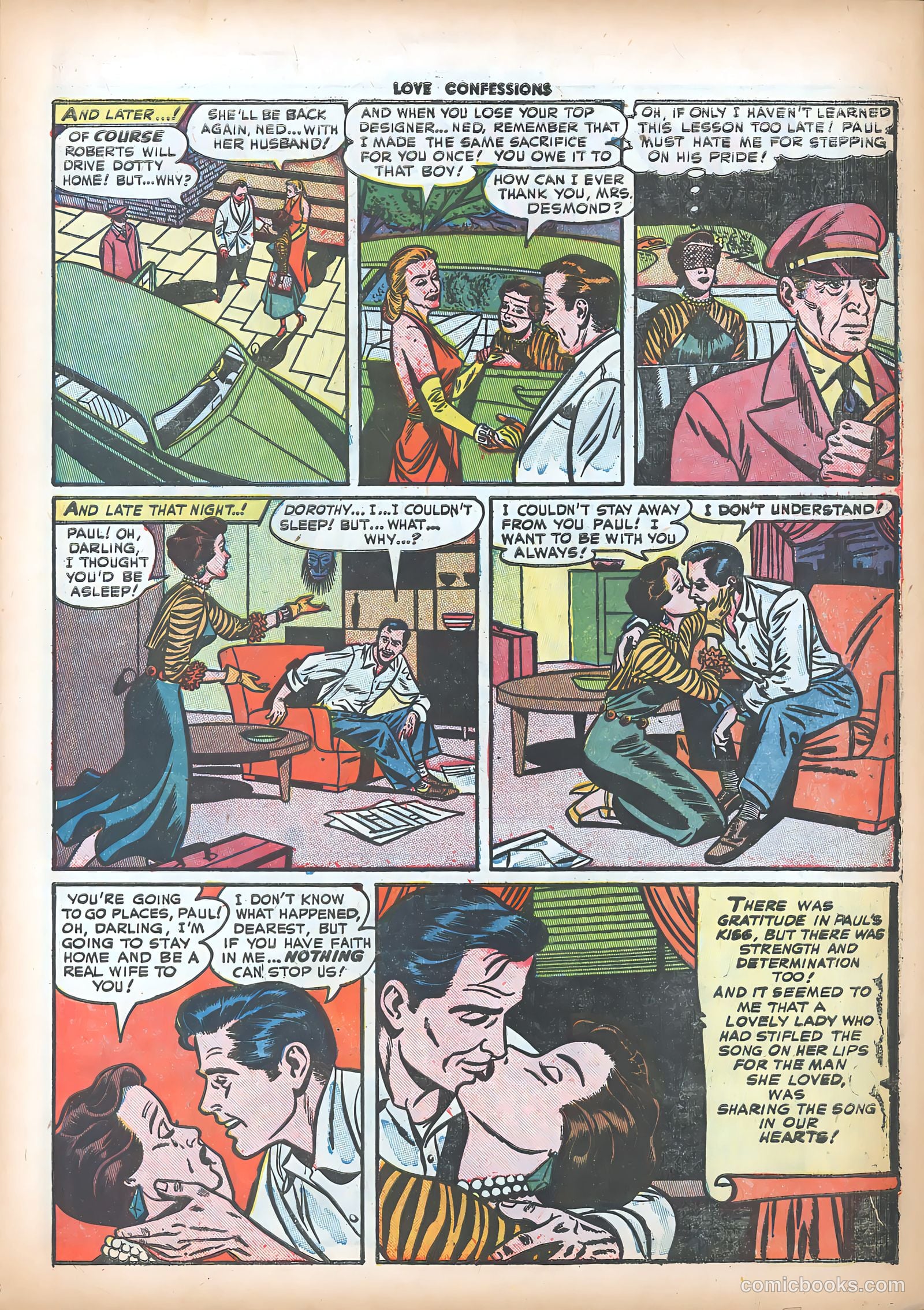 Love Confessions #18 (1952) — page 11 of 36