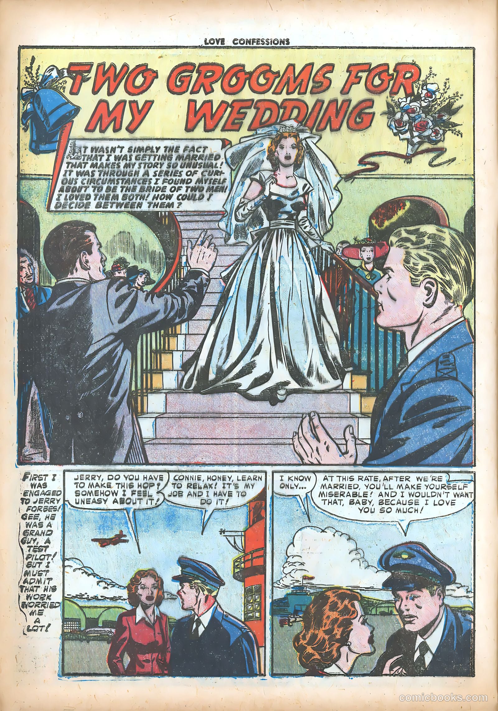 Love Confessions #18 (1952) — page 12 of 36