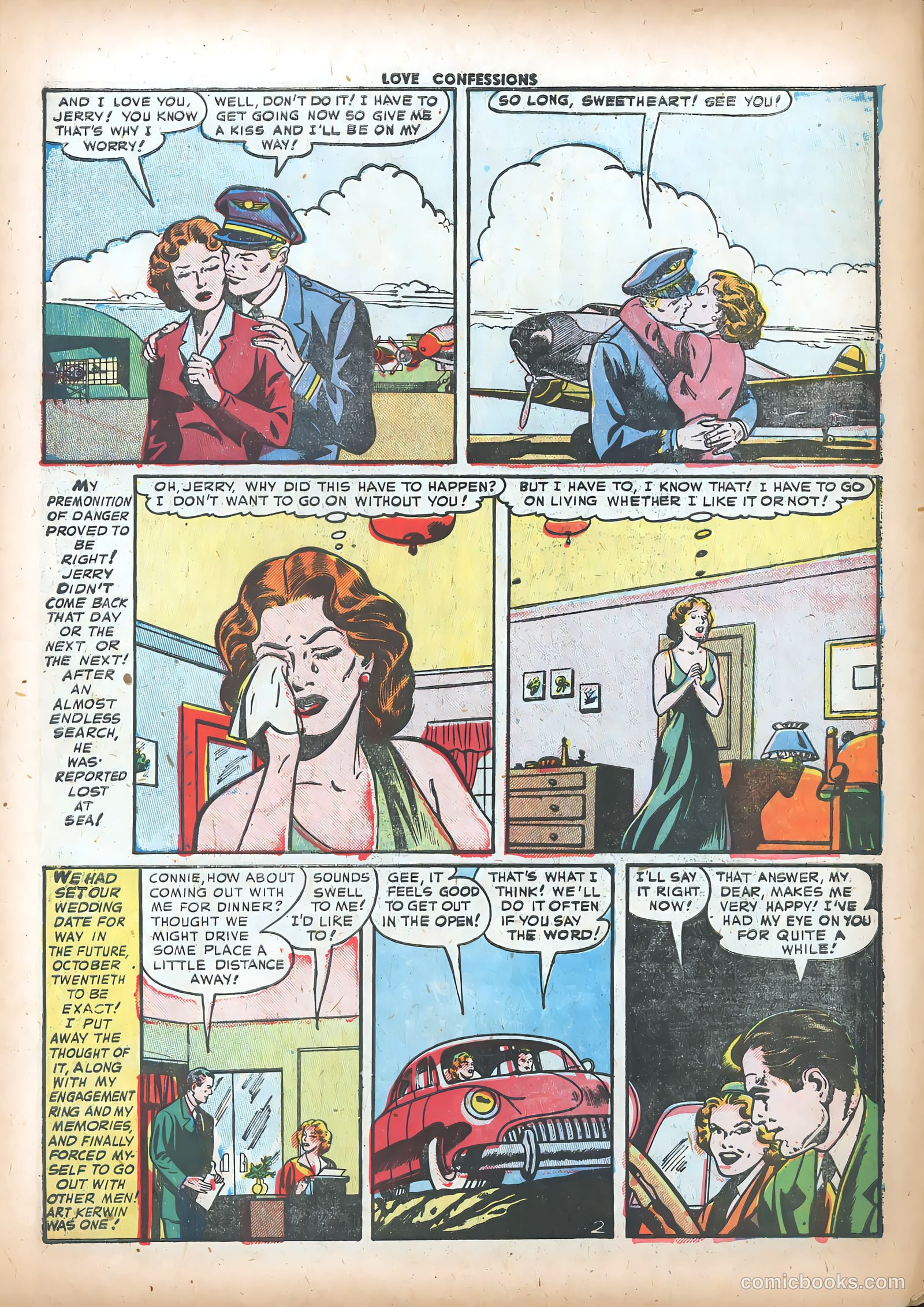 Love Confessions #18 (1952) — page 13 of 36