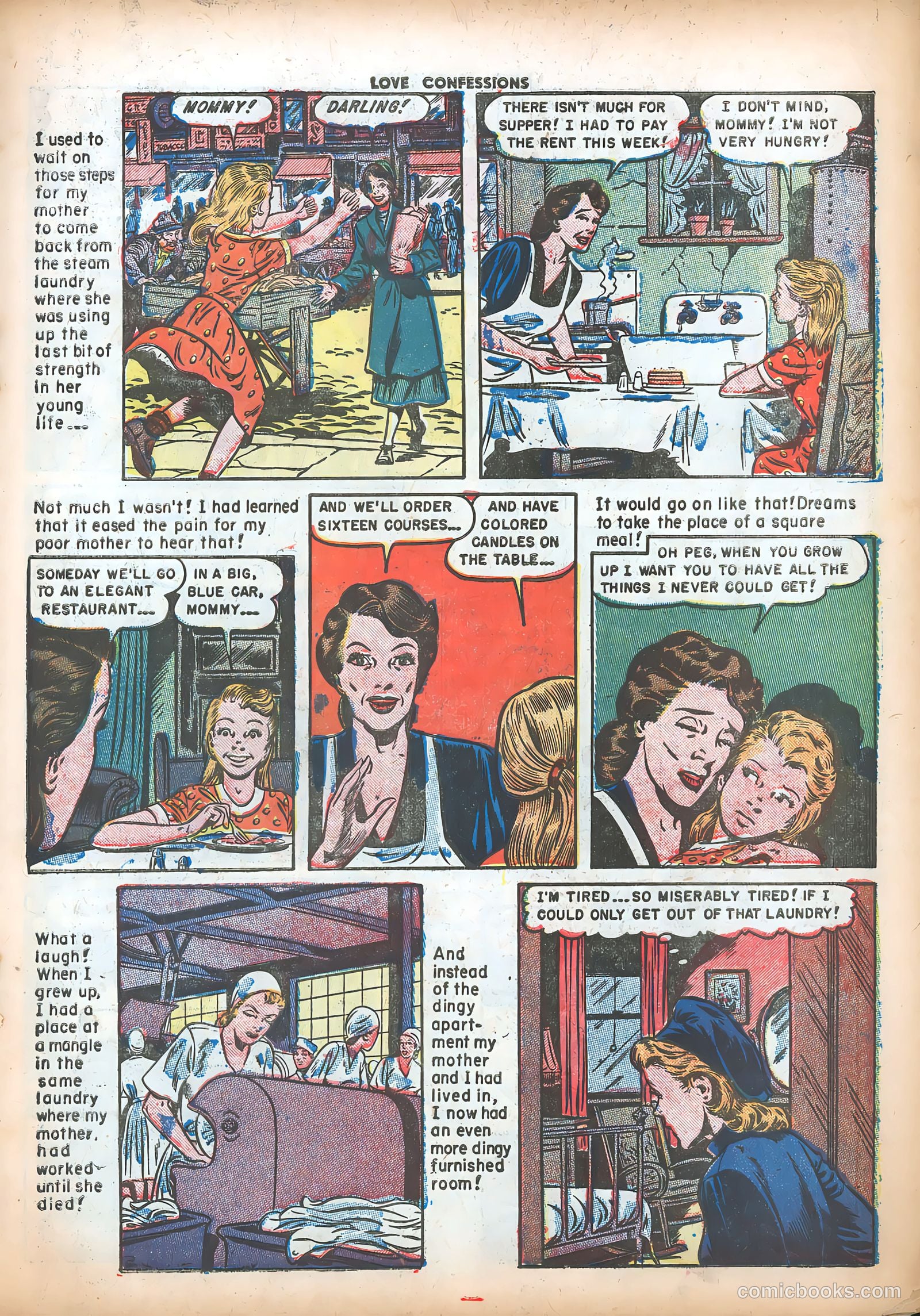 Love Confessions #18 (1952) — page 19 of 36
