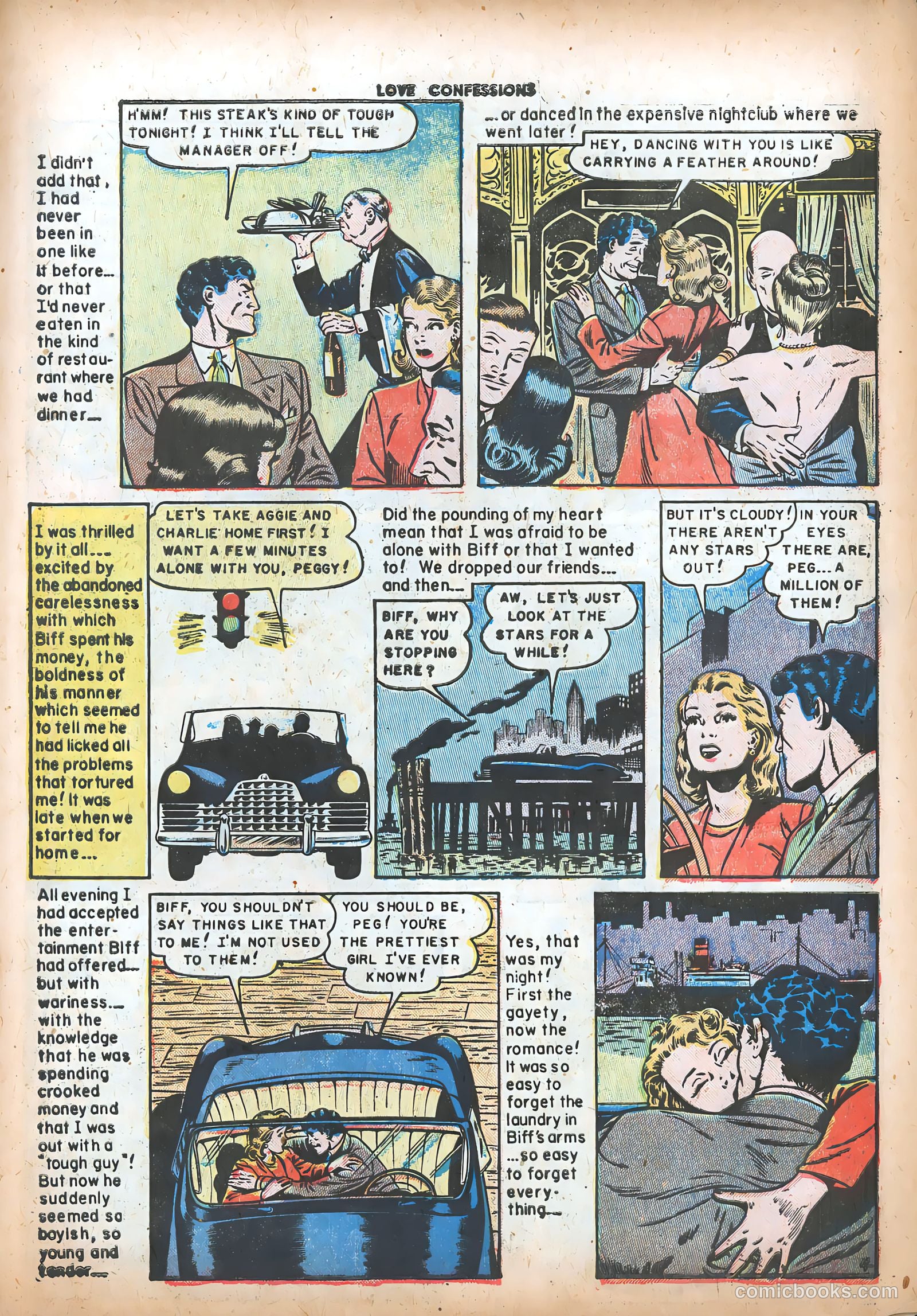 Love Confessions #18 (1952) — page 21 of 36