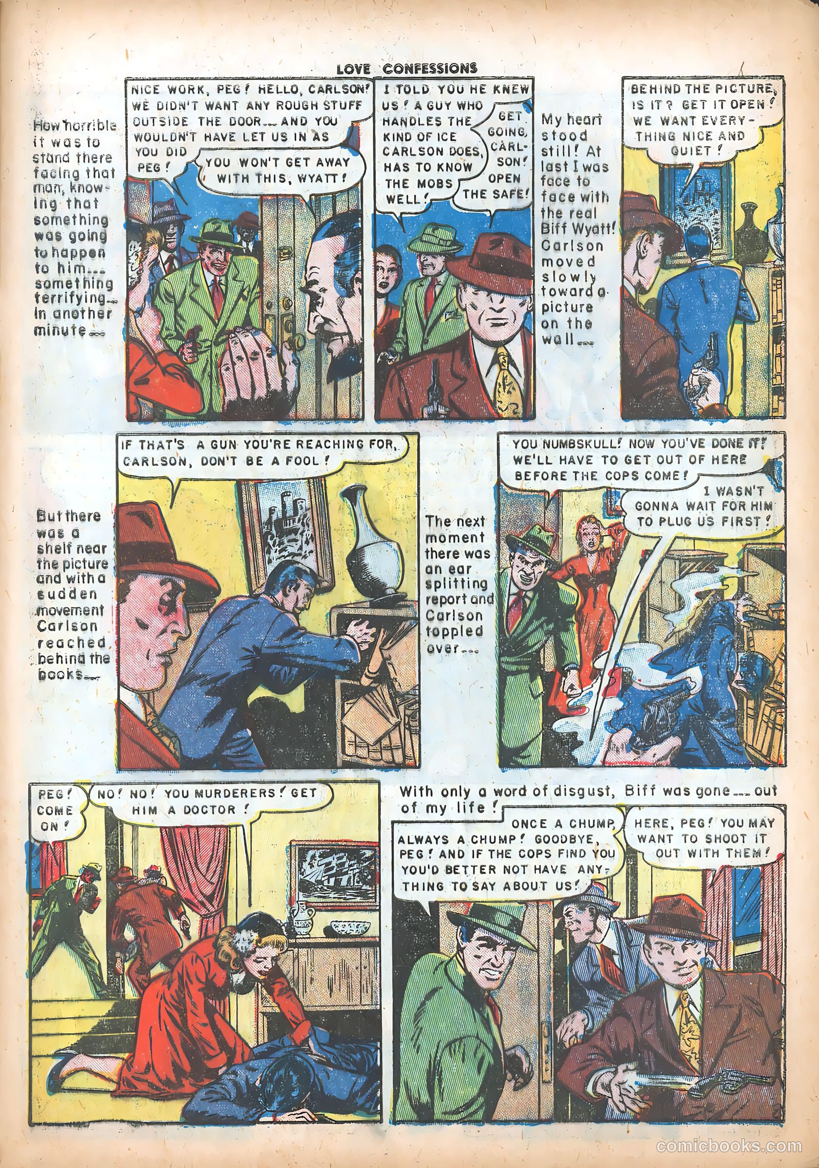 Love Confessions #18 (1952) — page 25 of 36