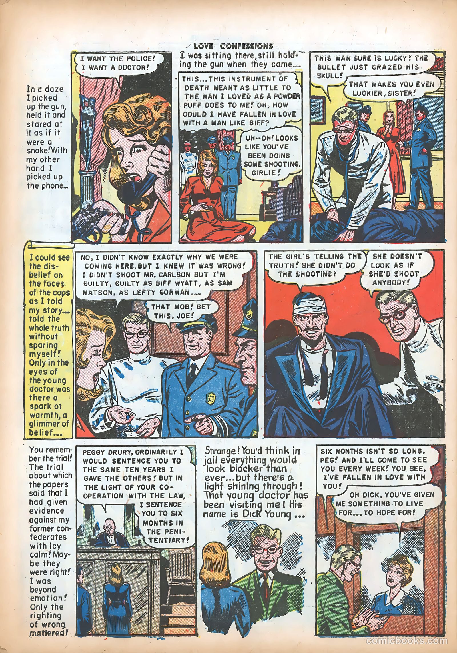 Love Confessions #18 (1952) — page 26 of 36