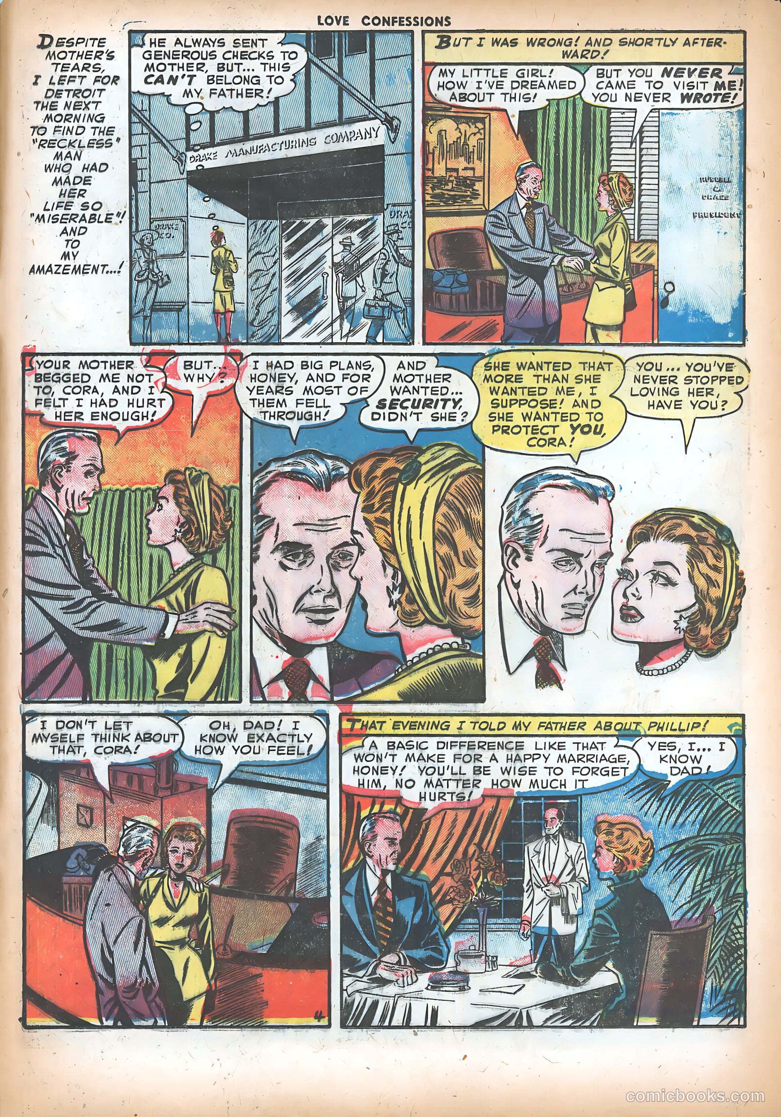 Love Confessions #18 (1952) — page 31 of 36