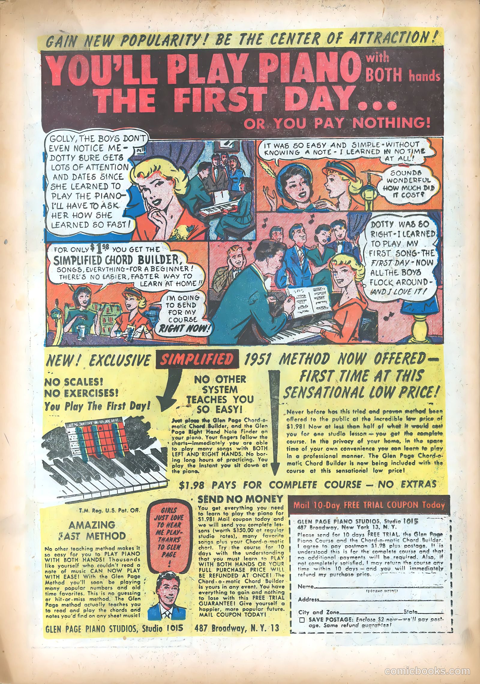 Love Confessions #18 (1952) — page 34 of 36