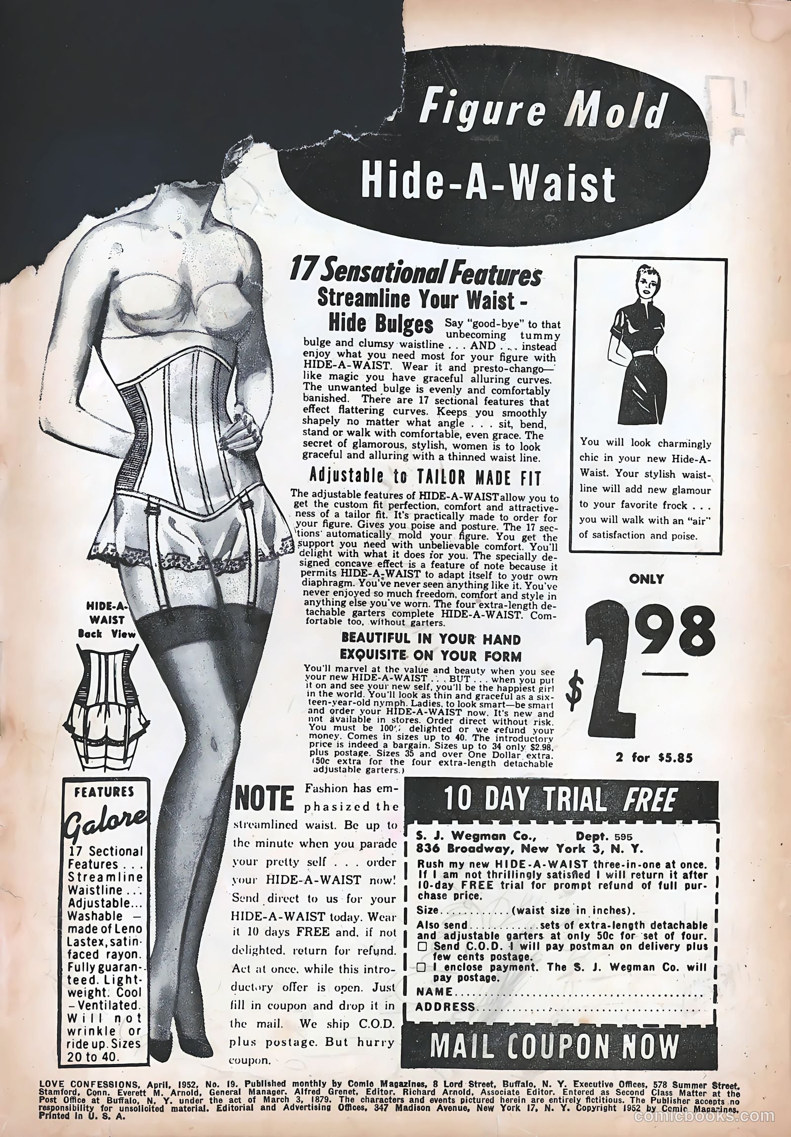 Love Confessions #19 (1952) — page 2 of 37