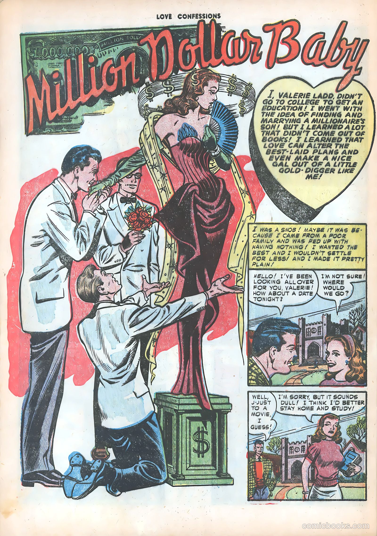 Love Confessions #19 (1952) — page 13 of 37