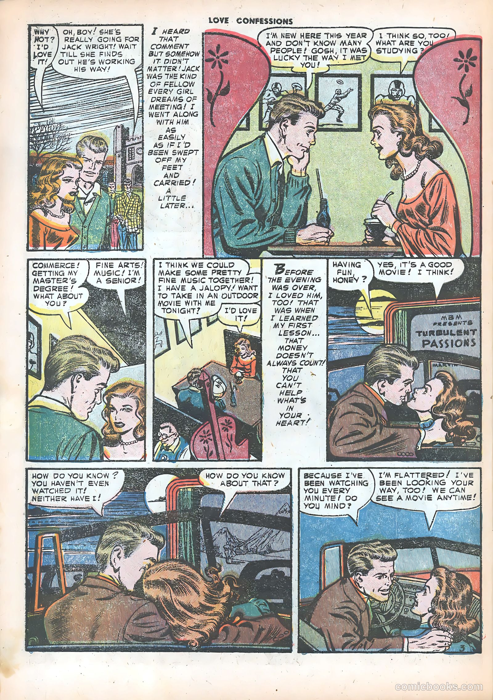 Love Confessions #19 (1952) — page 15 of 37